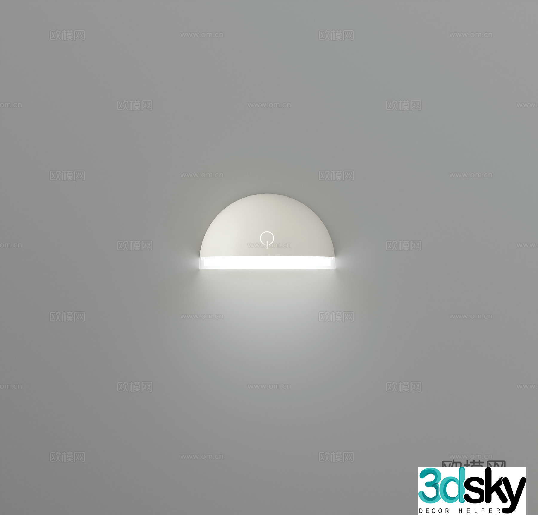 Blackboard double-headed rotating floor lamp 3d model