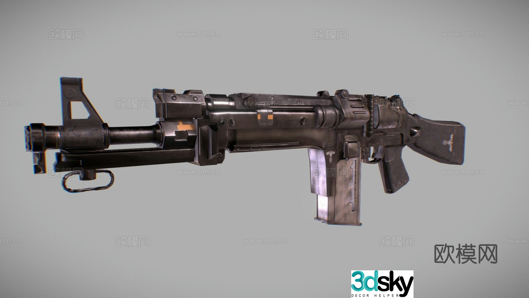 Wolfenstein, Sturmgewehr 3d model