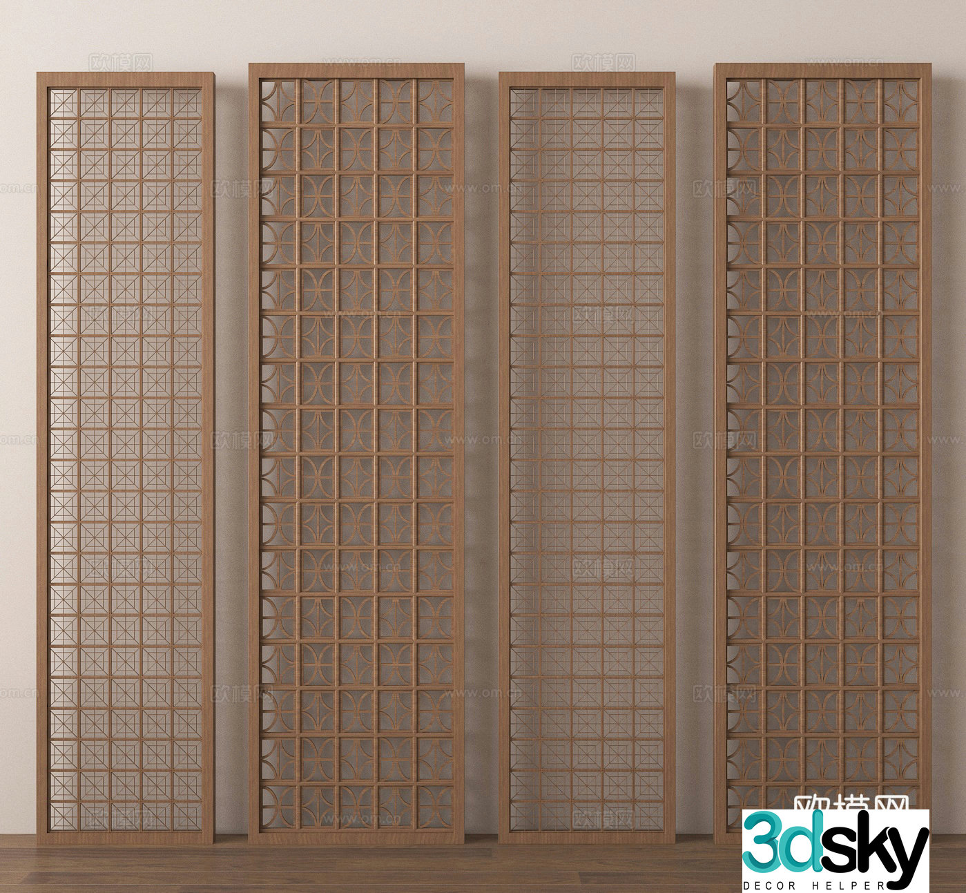 Partition Screen 3D Model