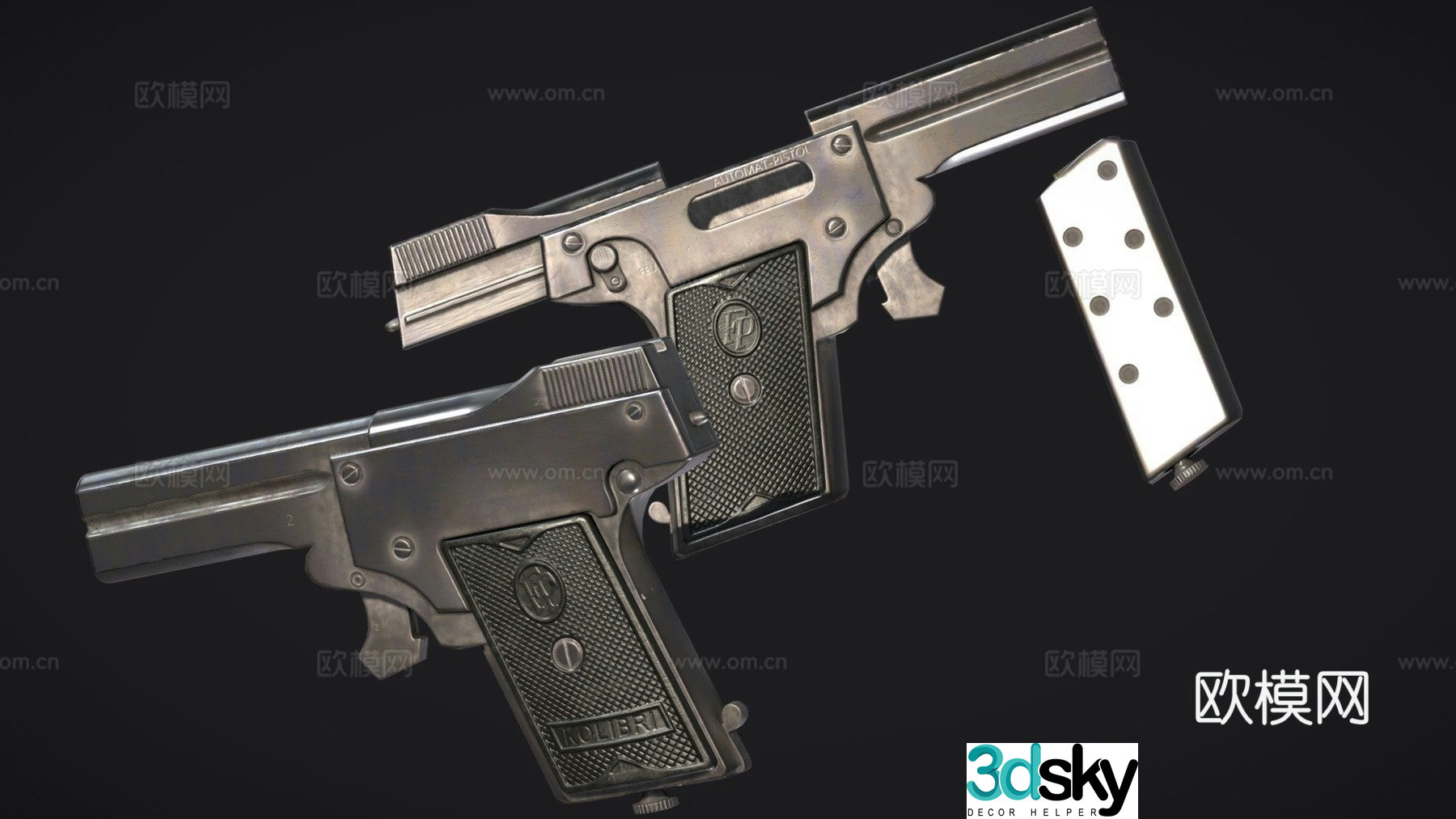Kolibri 3d model