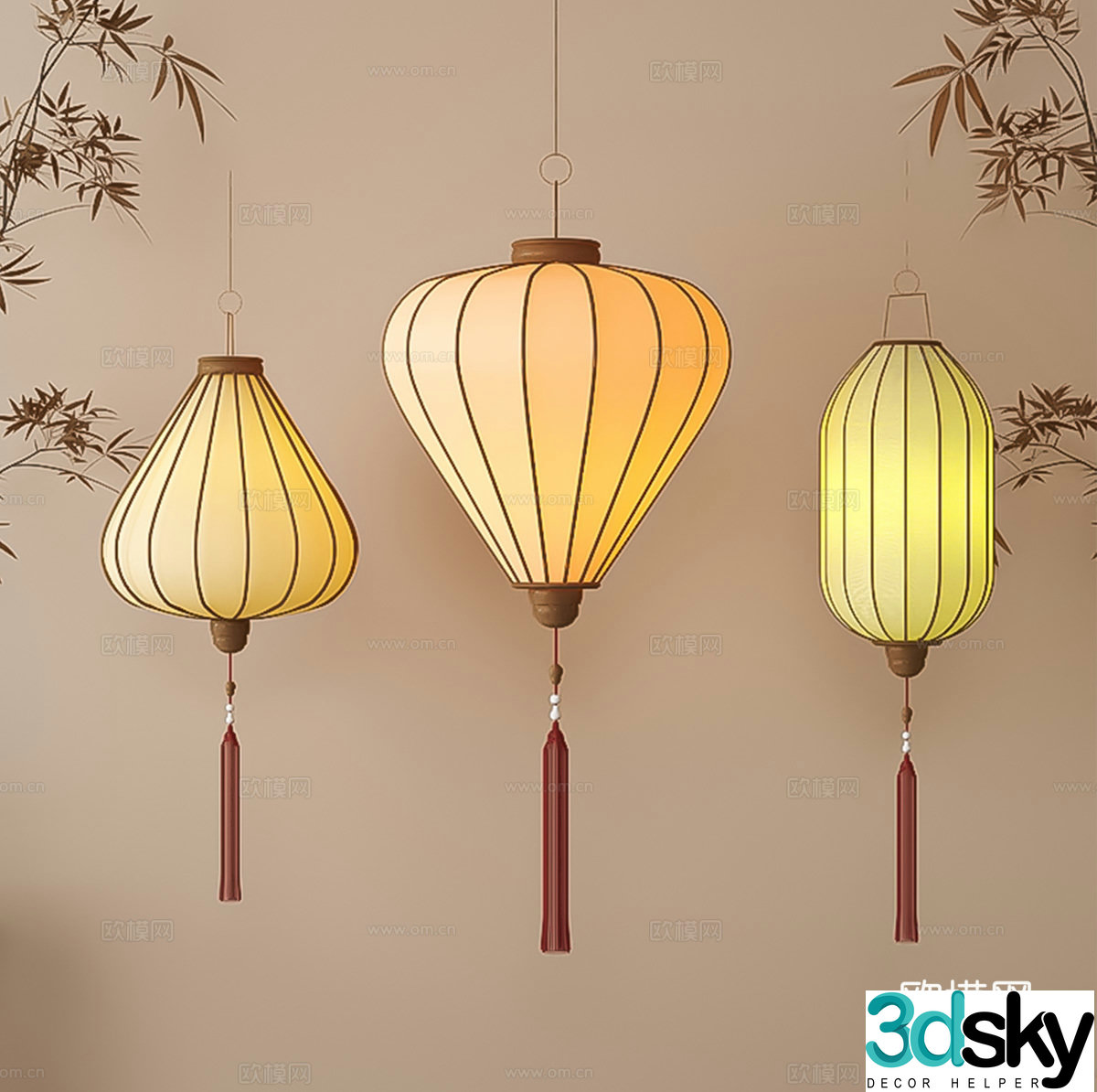 Lantern 3d model