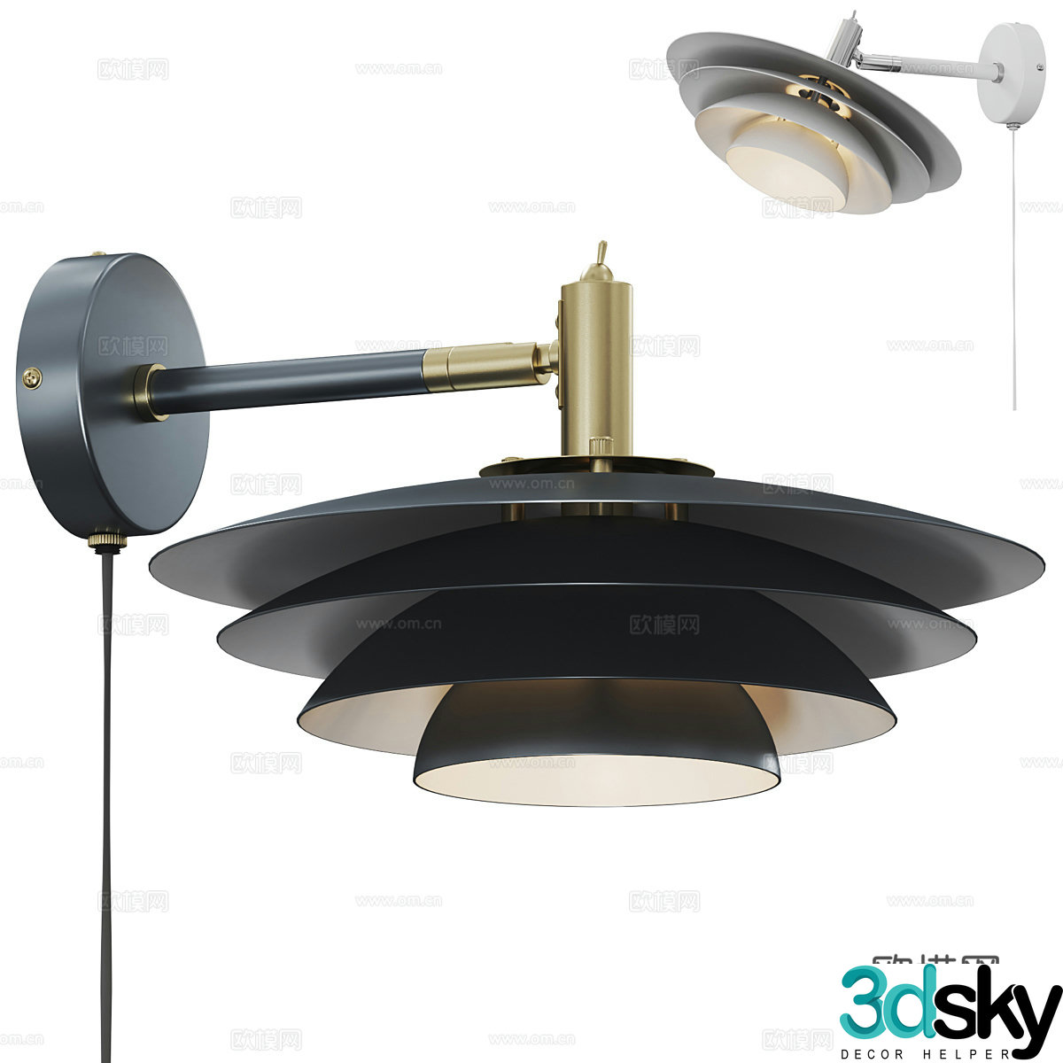 Floor lamp 3d model