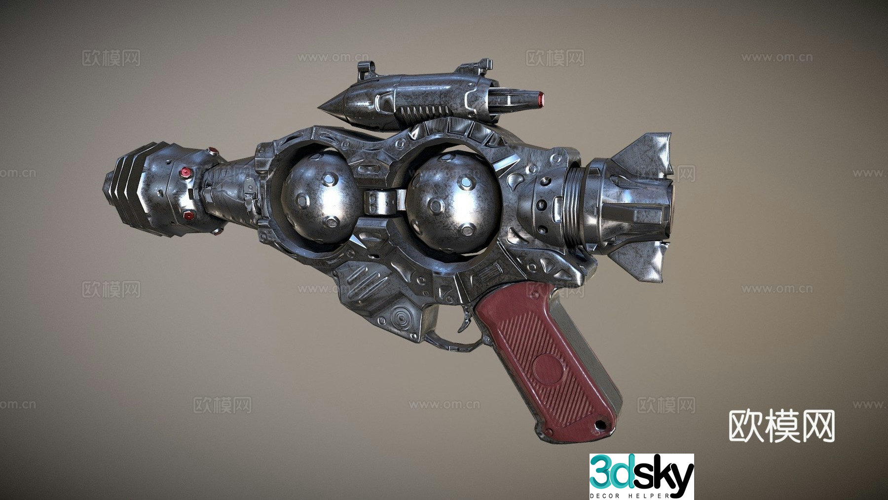 ray gun 3d model
