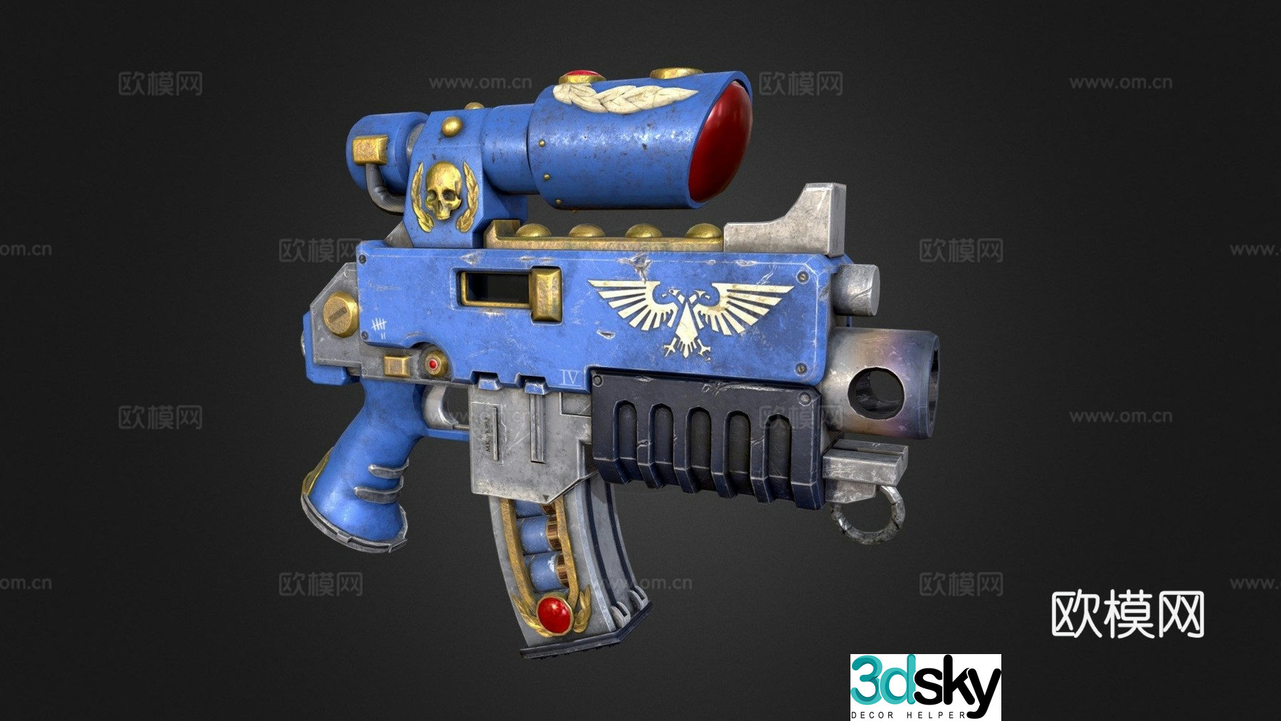 Bolter 3d model