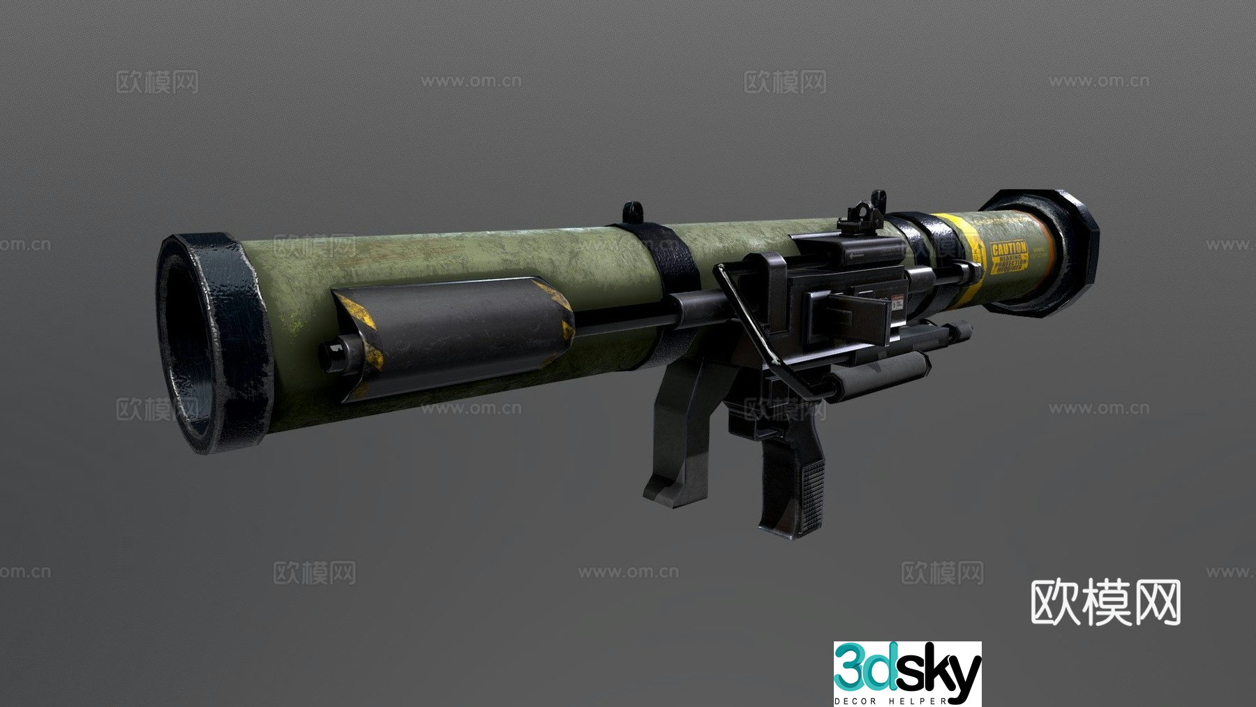 missile launcher 3d model