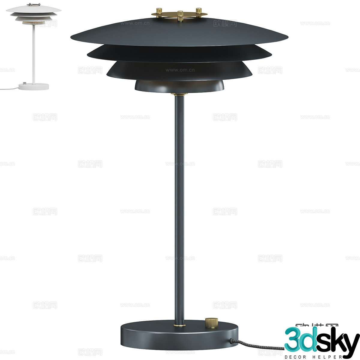 Floor lamp 3d model