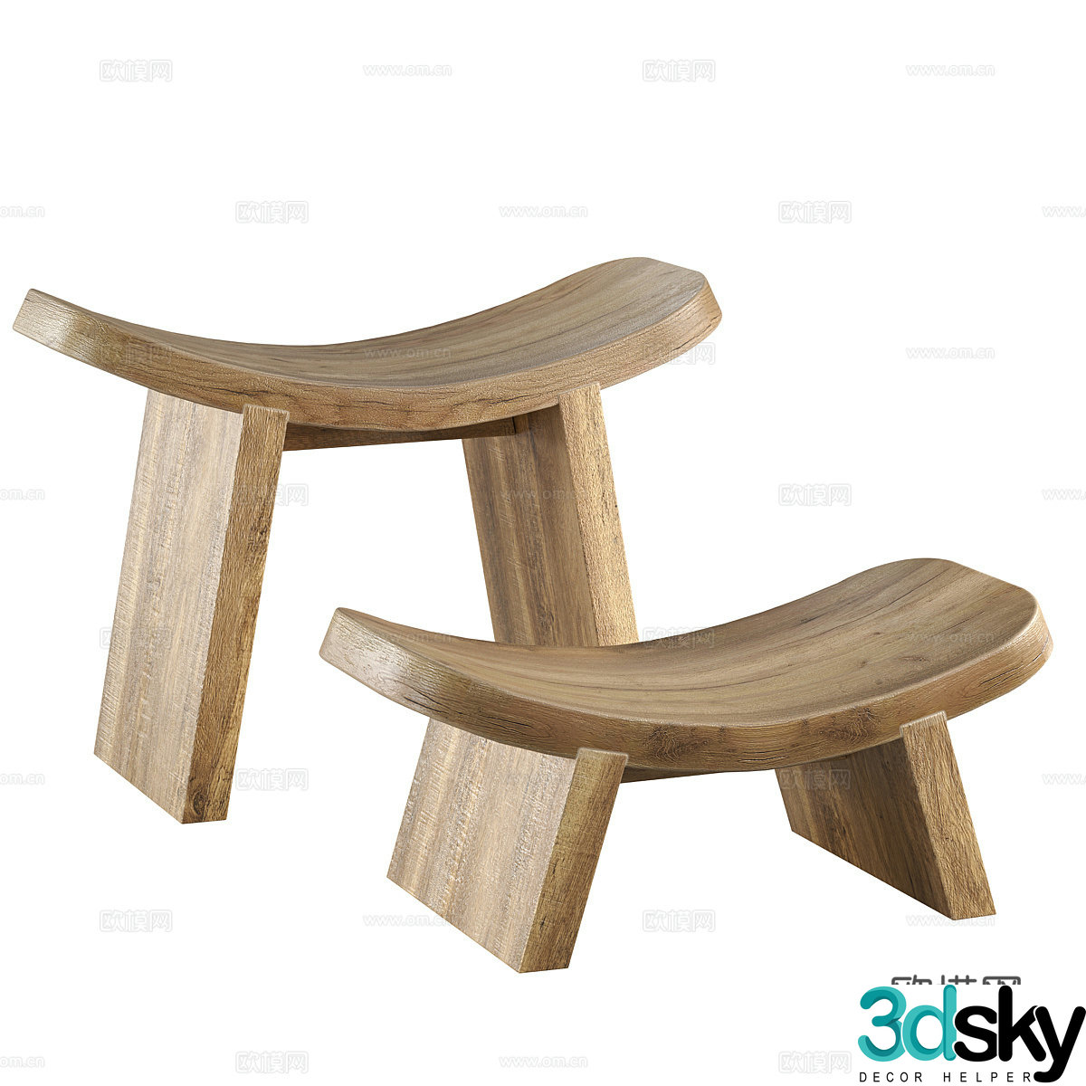 Outdoor chair 3d model