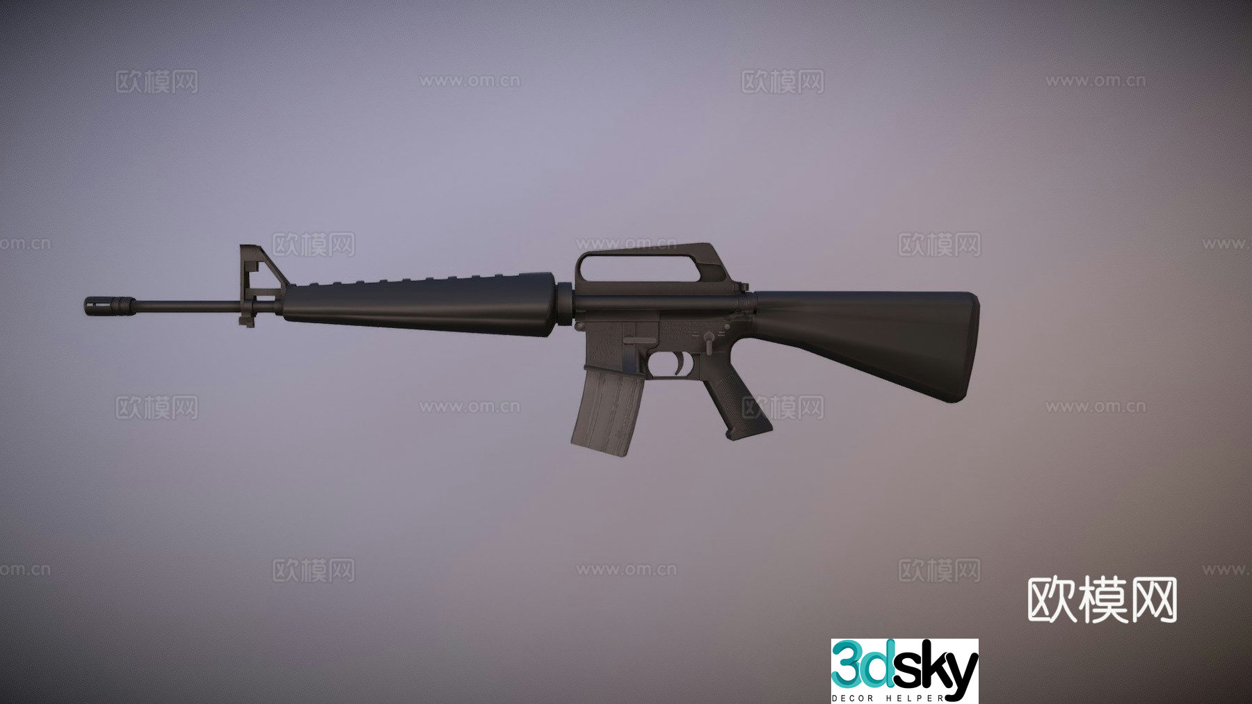 M16A13d model