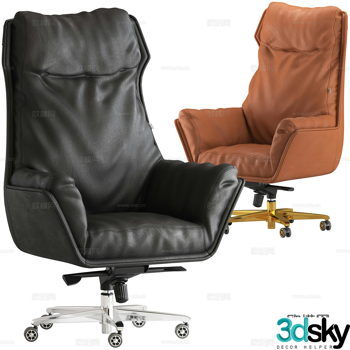 Office chair 3d model