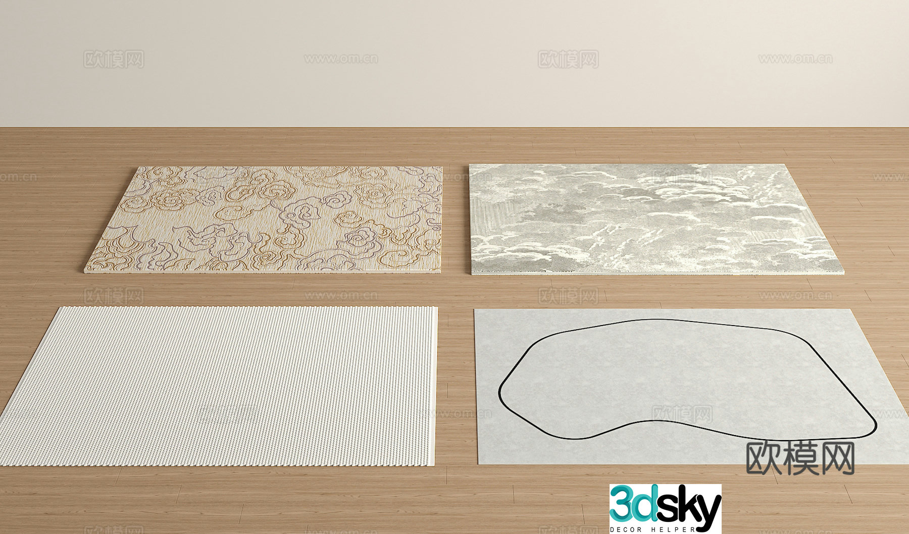 Carpet blanket 3d model