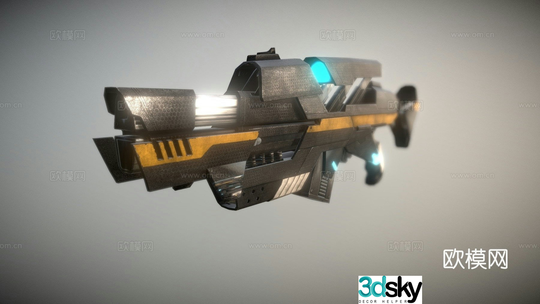 Sci-fi weapons for future soldiers 23d model