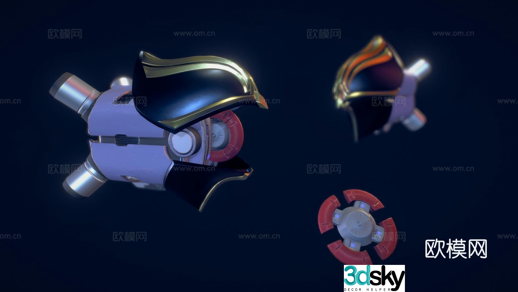 Module Garena 3D Model