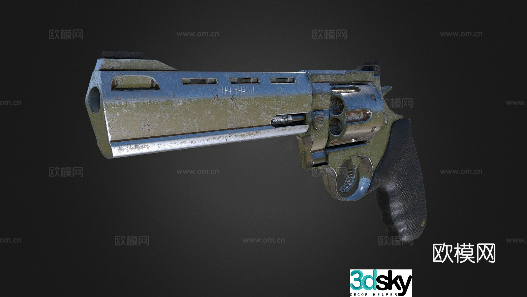 Taurus Fury Bull 3D Model