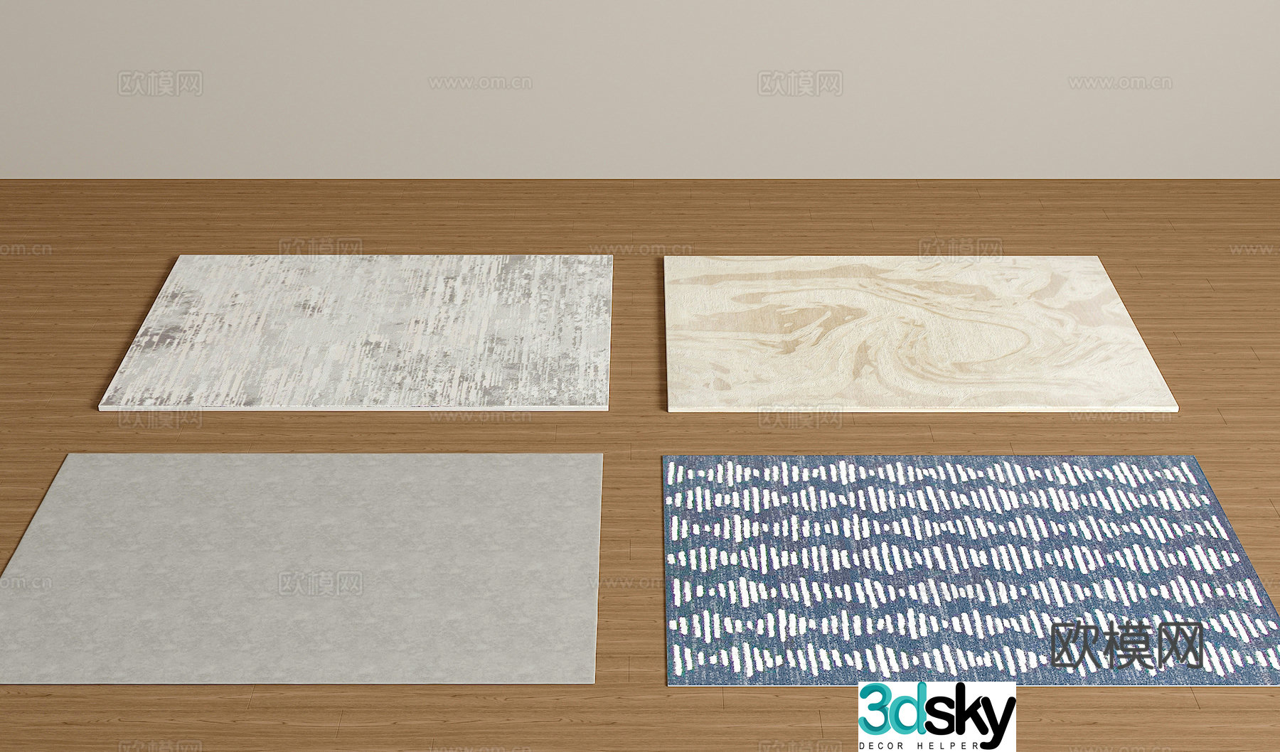 Carpet blanket 3d model