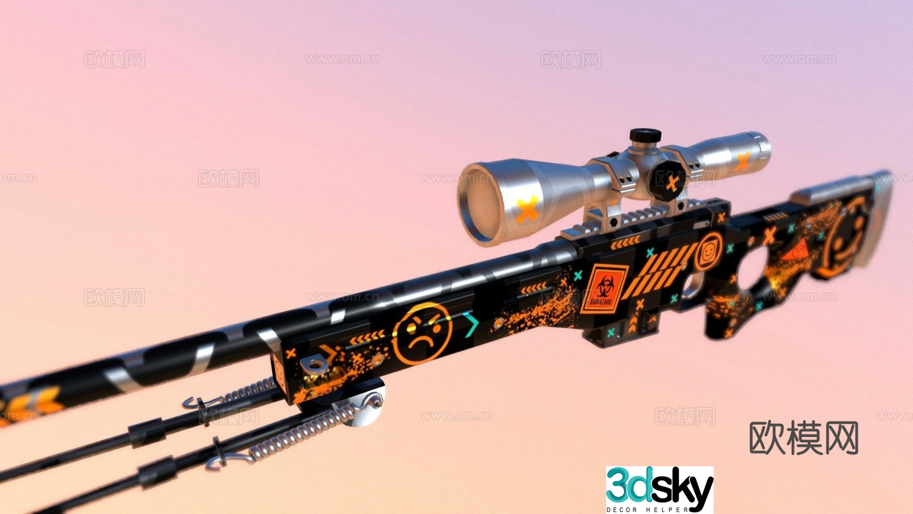 AWP - AWM3d model