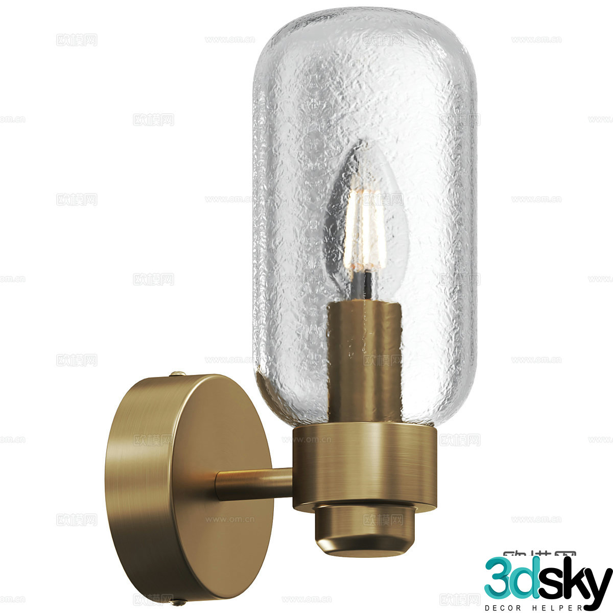 Wall lamp 3d model