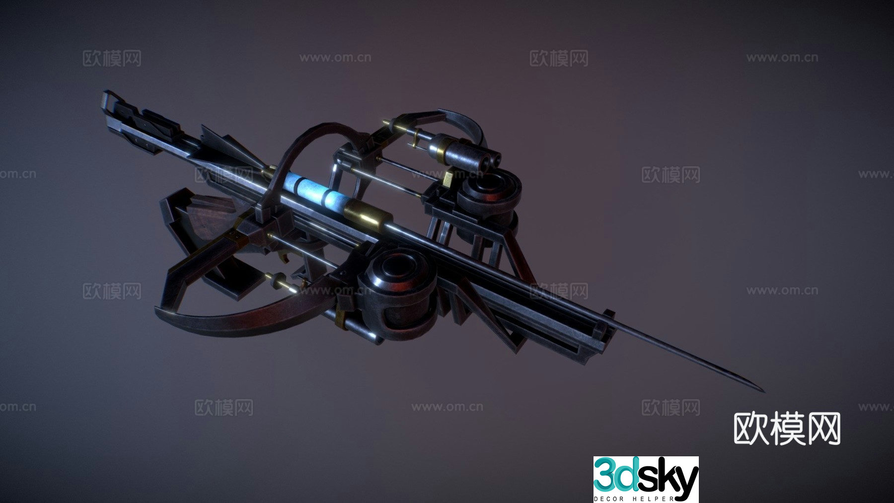 Dishonored - Kovo's Crossbow 3d model