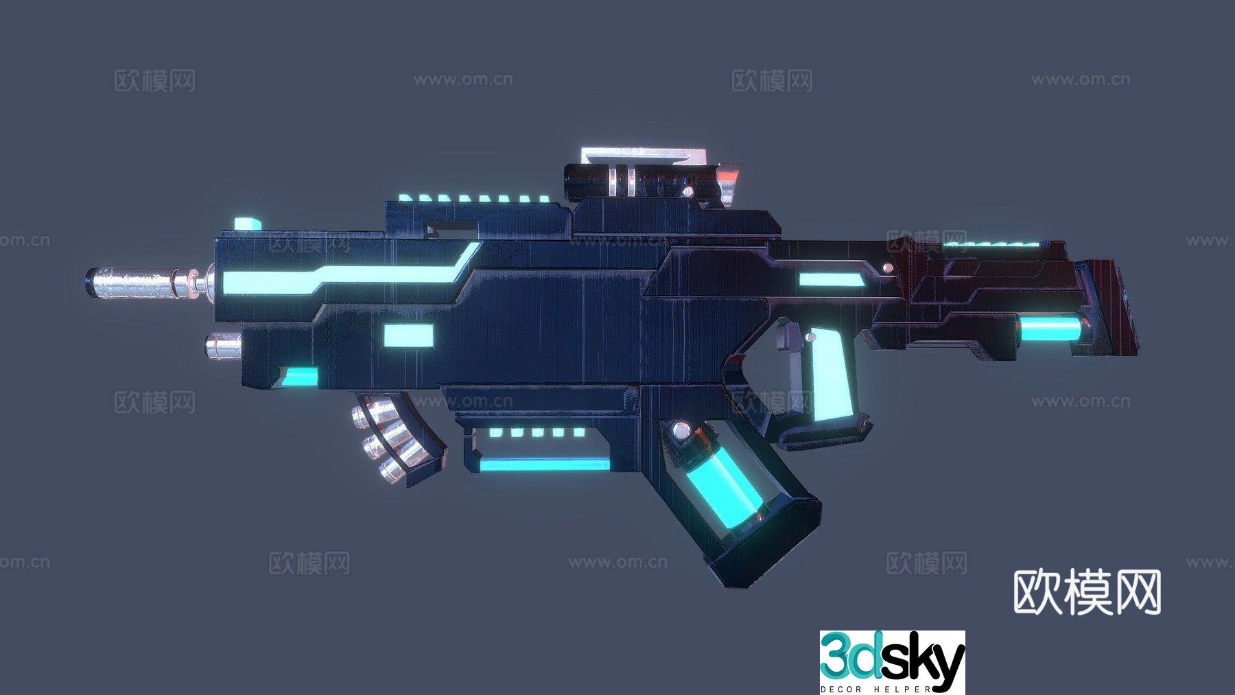 Assault Rifle (Team Gaming Edition) 3d model