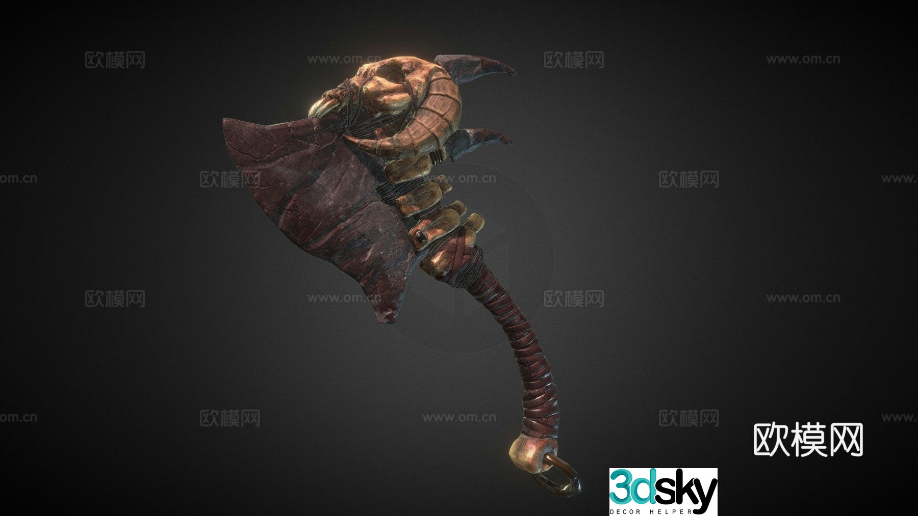 Shaman Ax 3d model