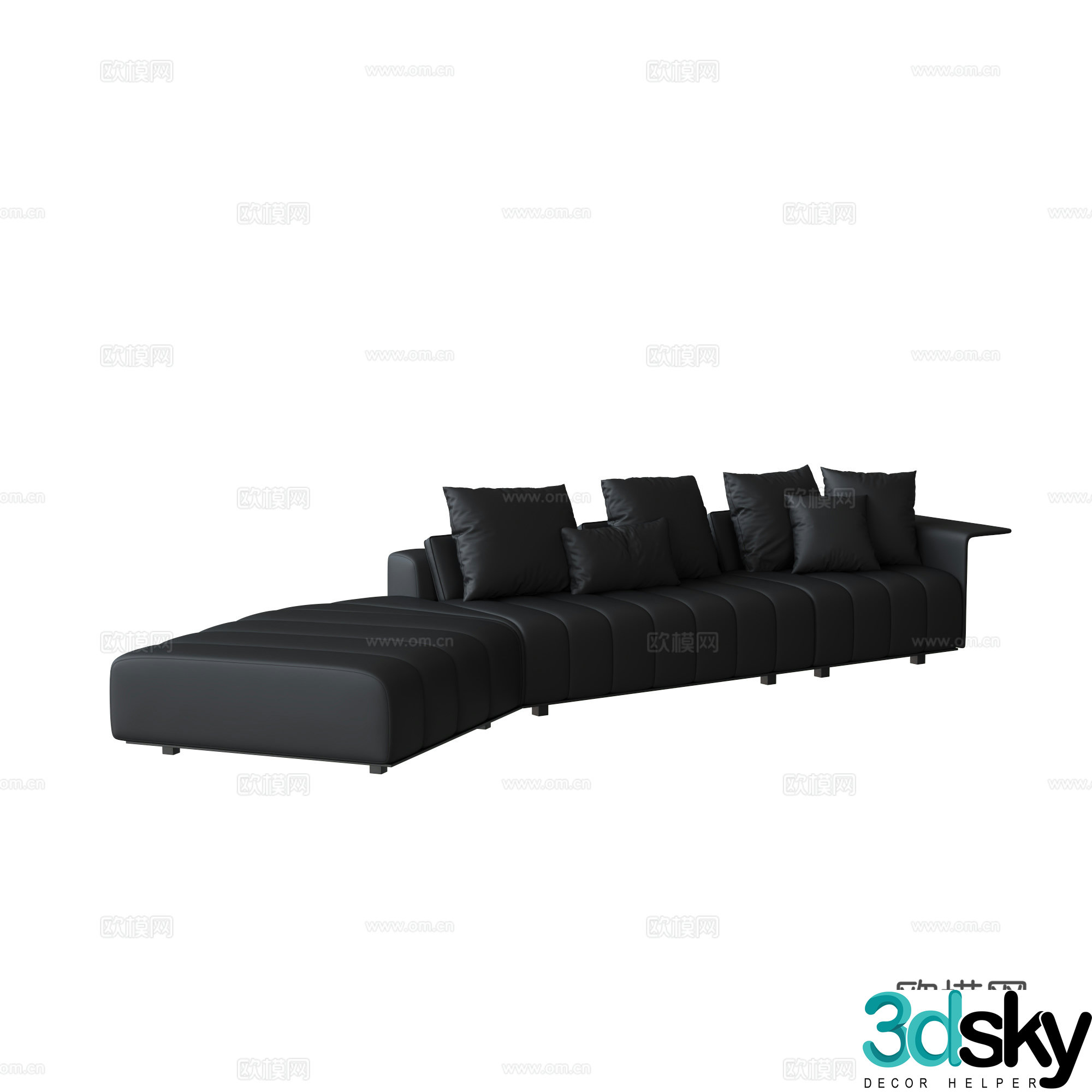 Modern sofa 3d model
