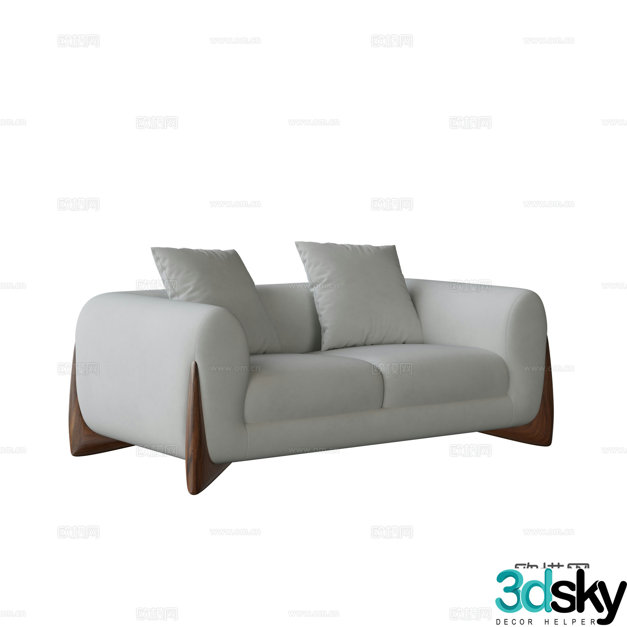 Modern sofa 3d model