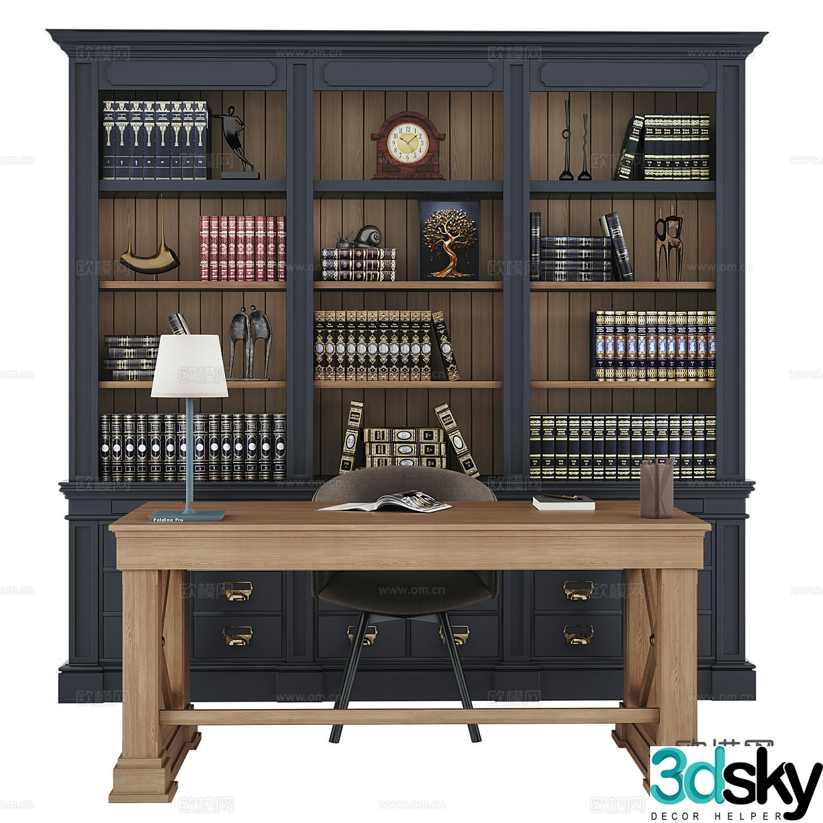 Bookcase 3d model