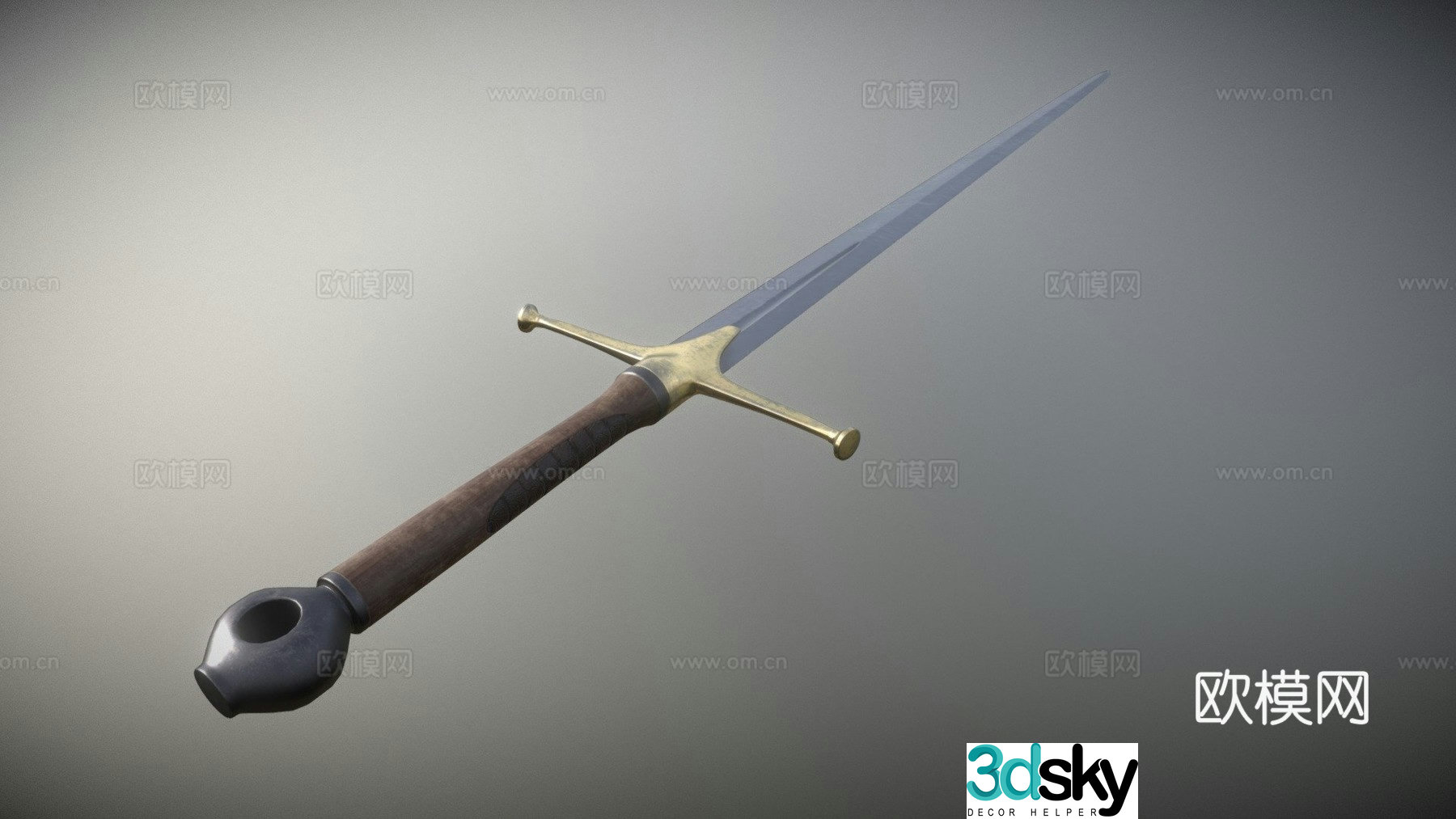 sword 3d model