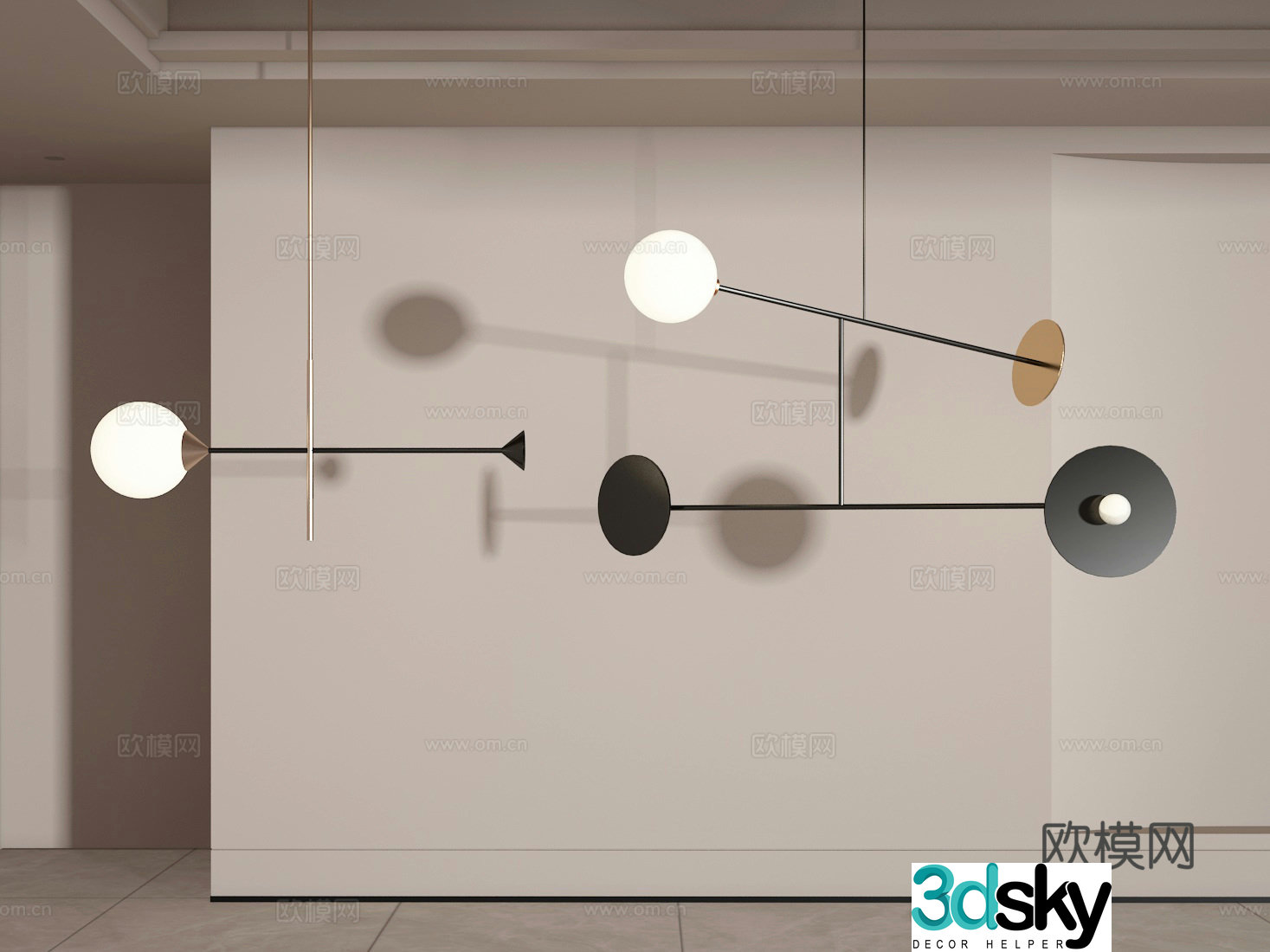 Chandelier 3d model