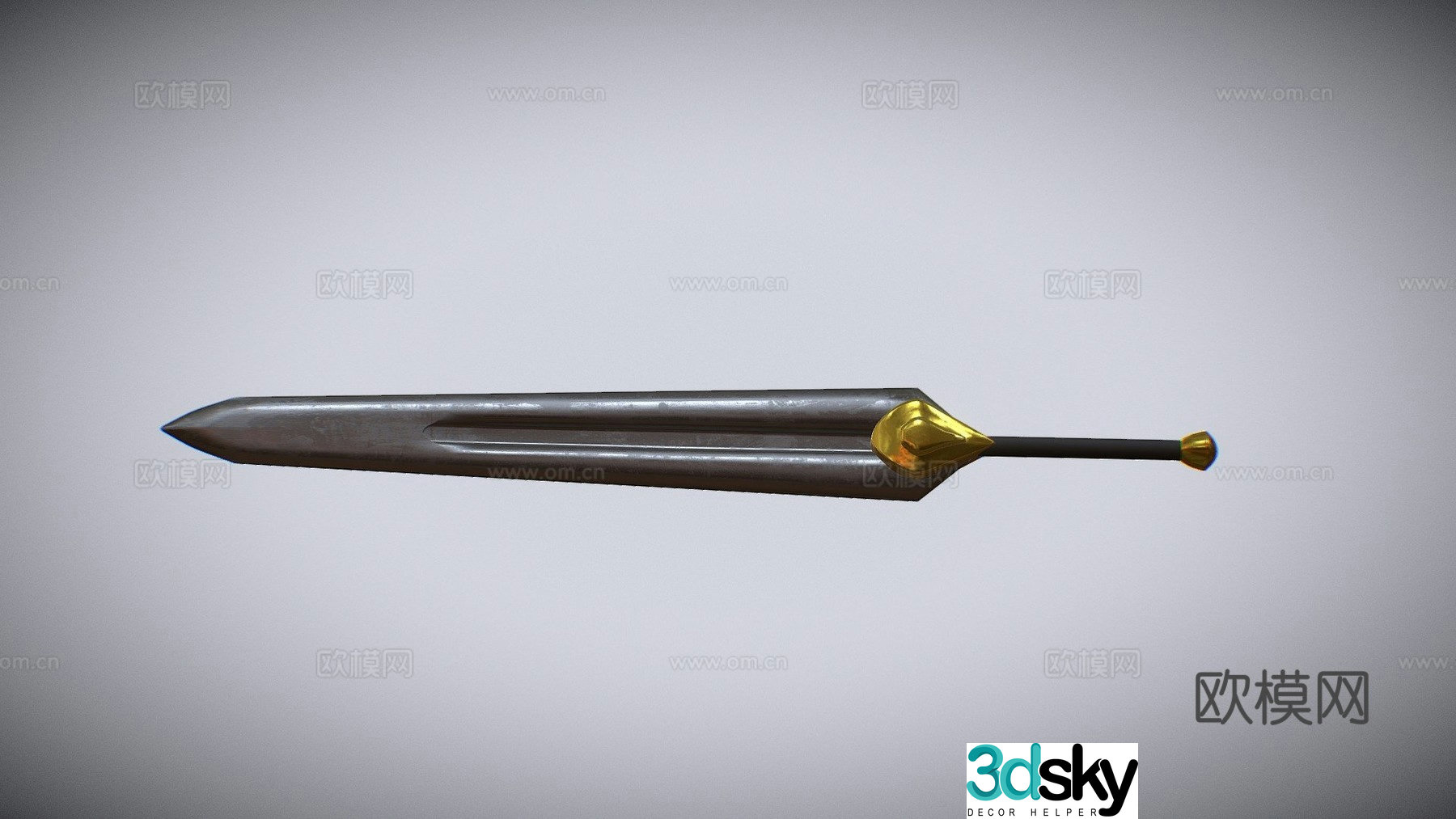 sword 2 3d model