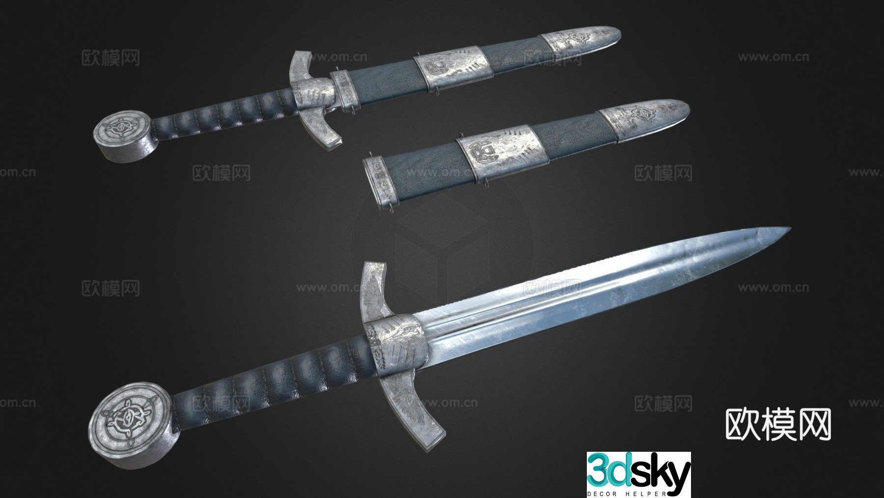 Aveline's Dagger 3d model
