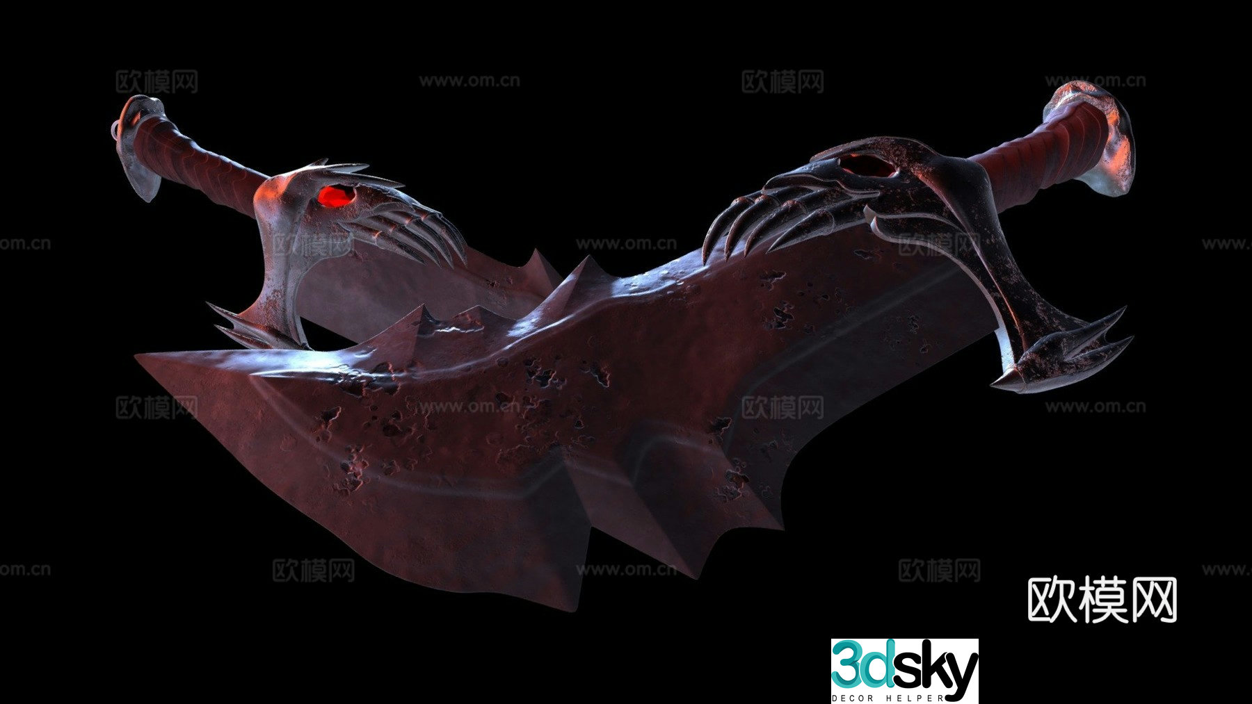 Blade of Chaos 3d model