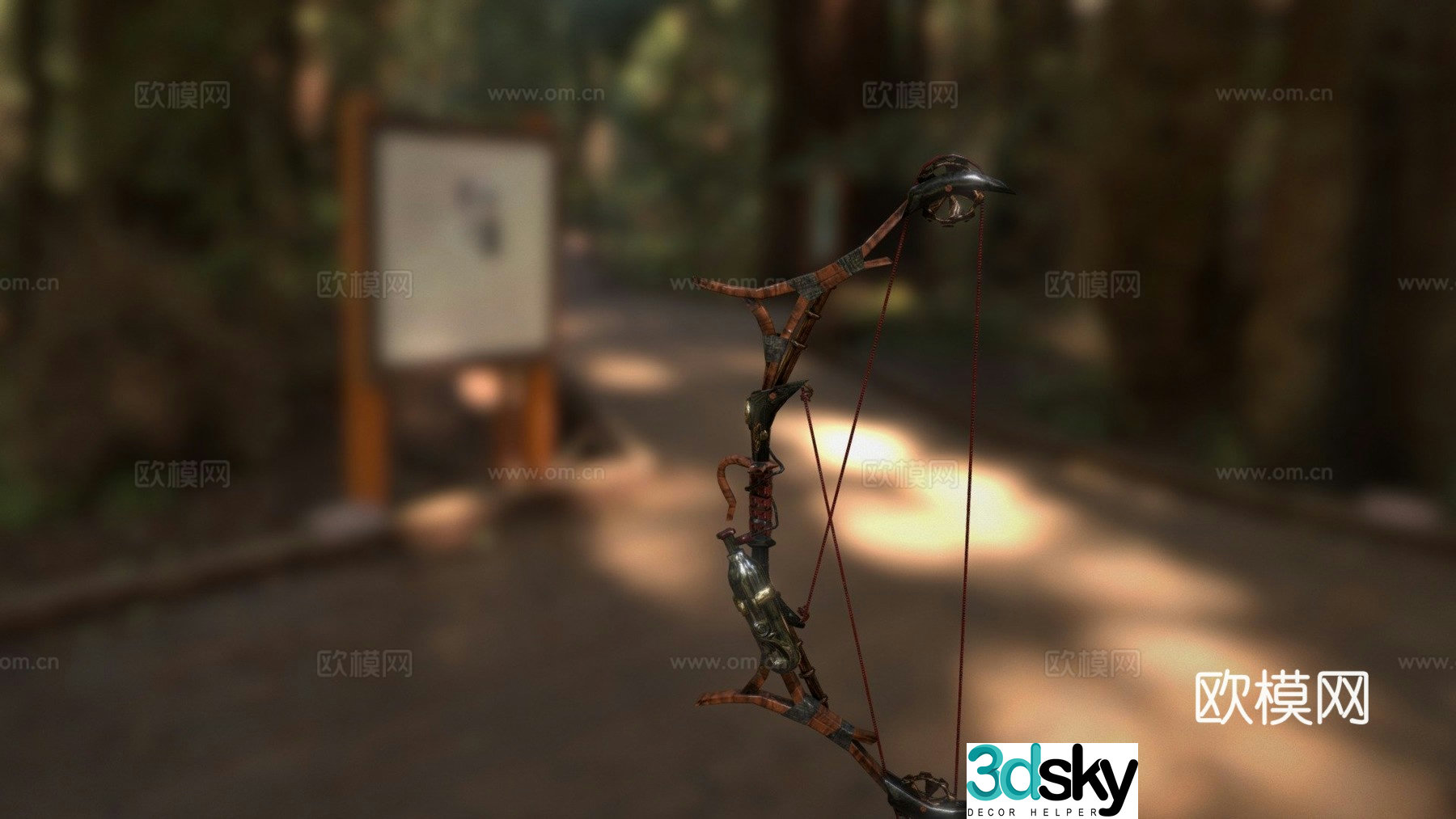Archery Frenzy 3d model