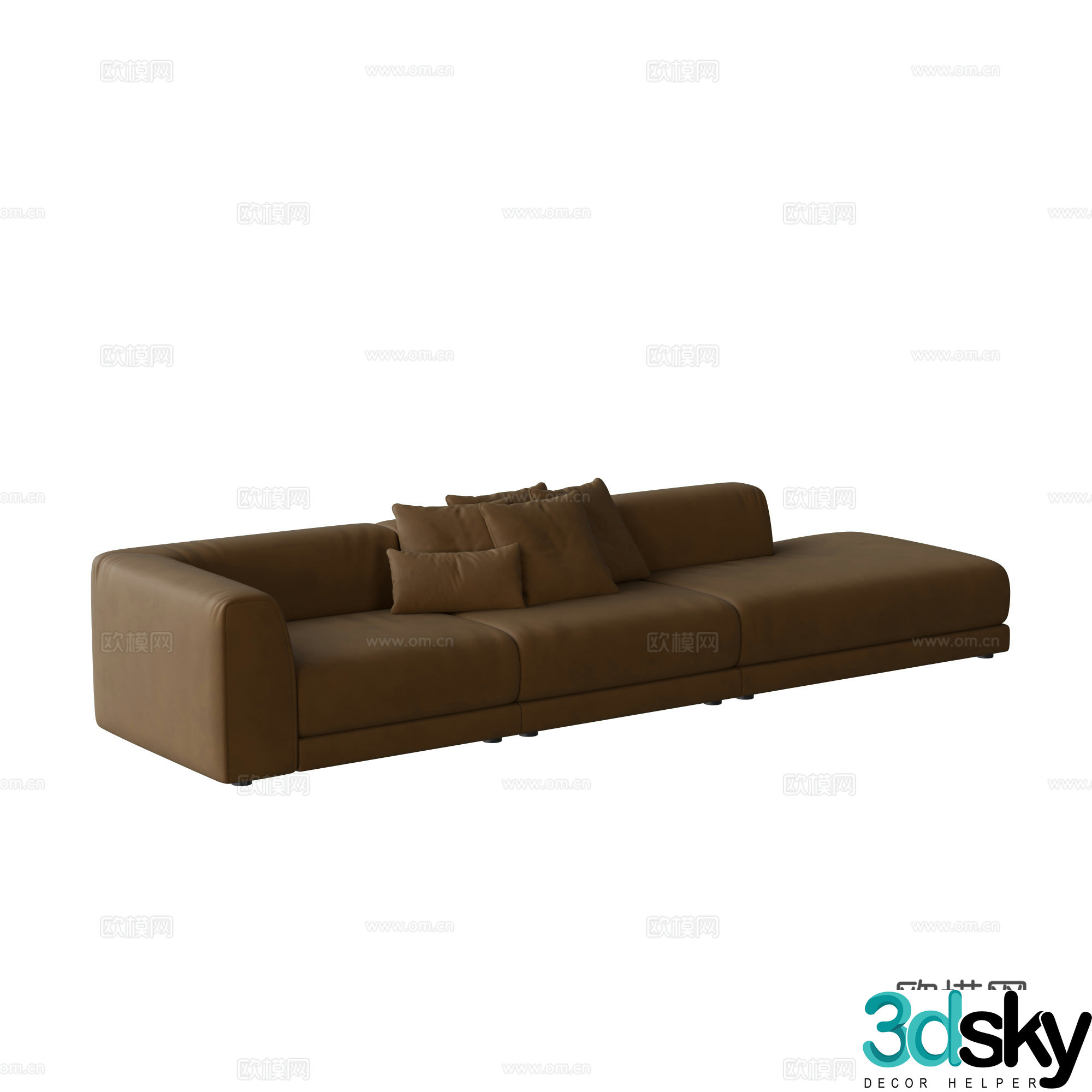 Modern sofa 3d model