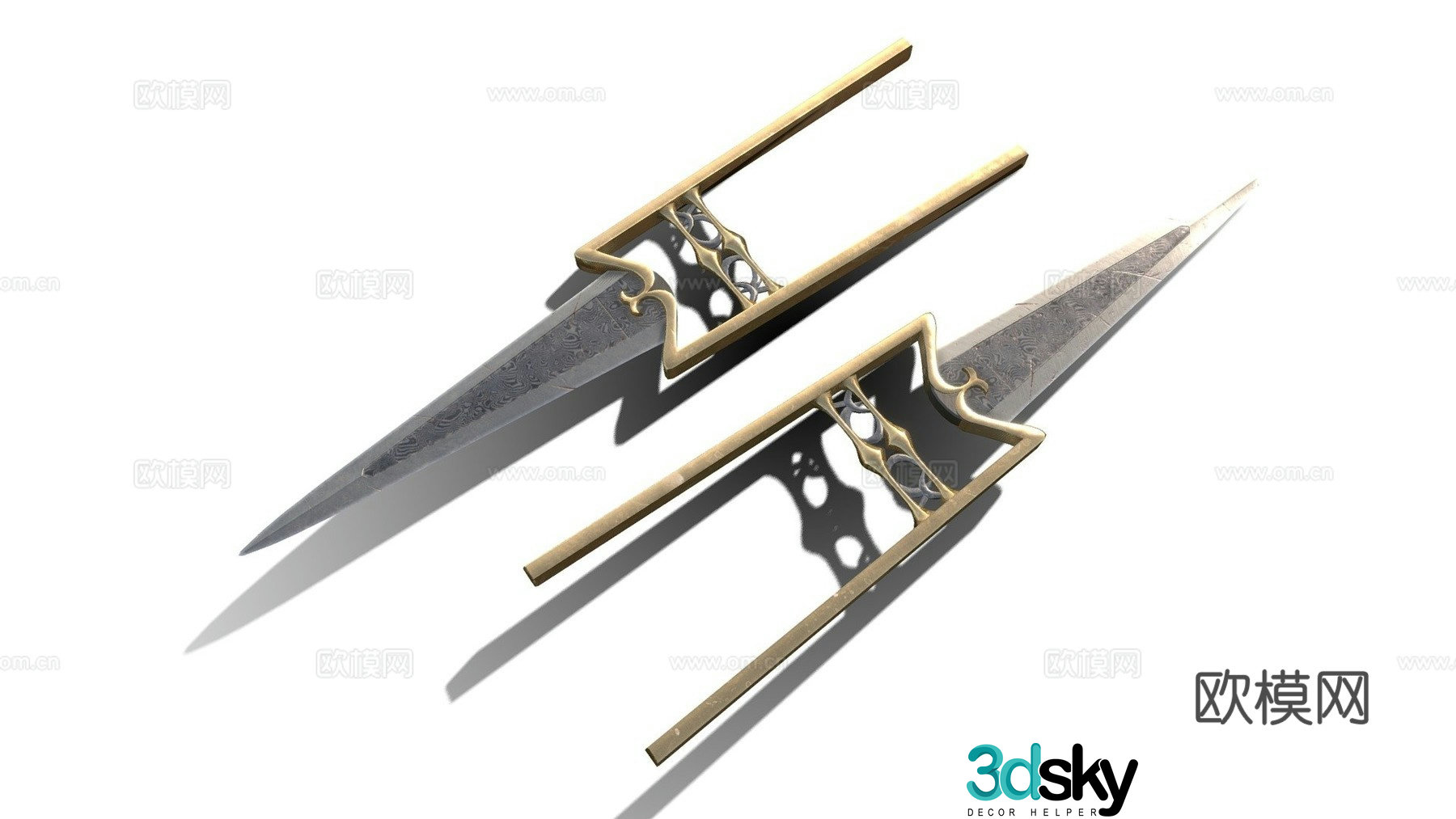 HIE Fist Sword N1 3d model
