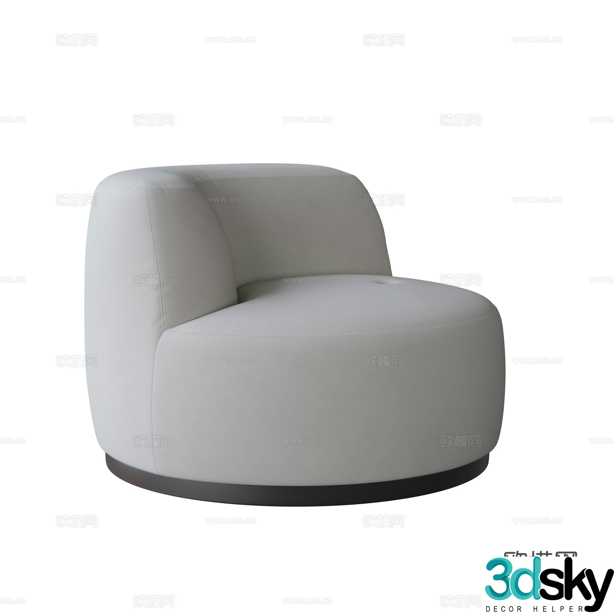 Modern sofa 3d model