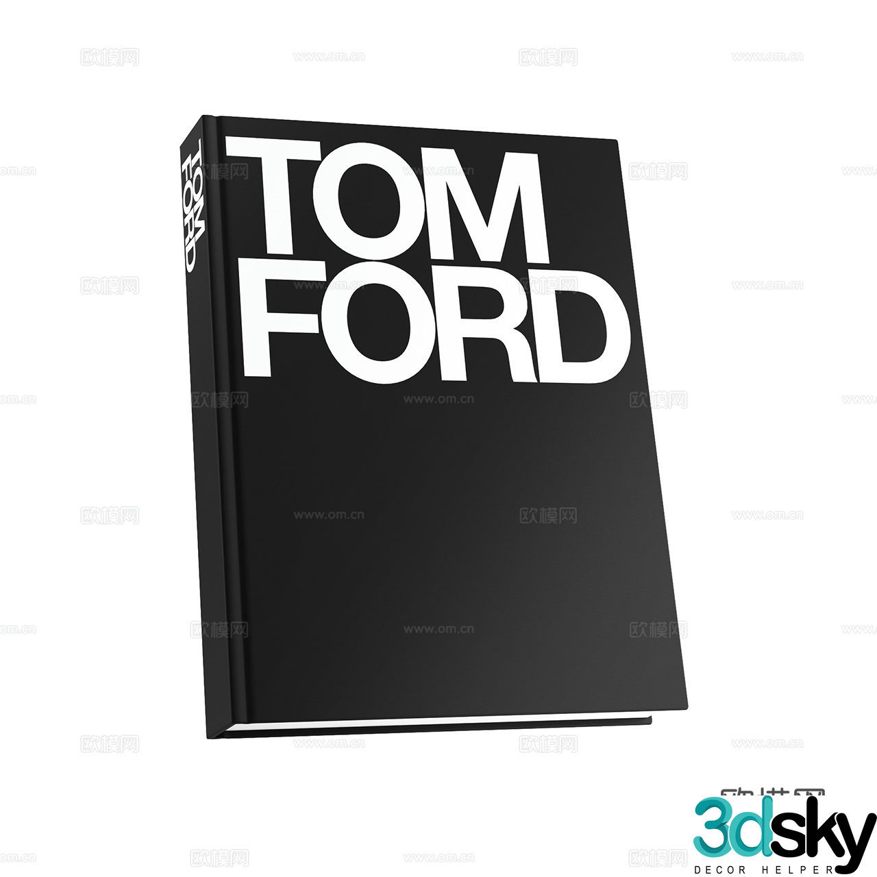 Tom Ford Modern Books Book Ornaments Decorative Ornaments Desktop Ornaments 3D Model