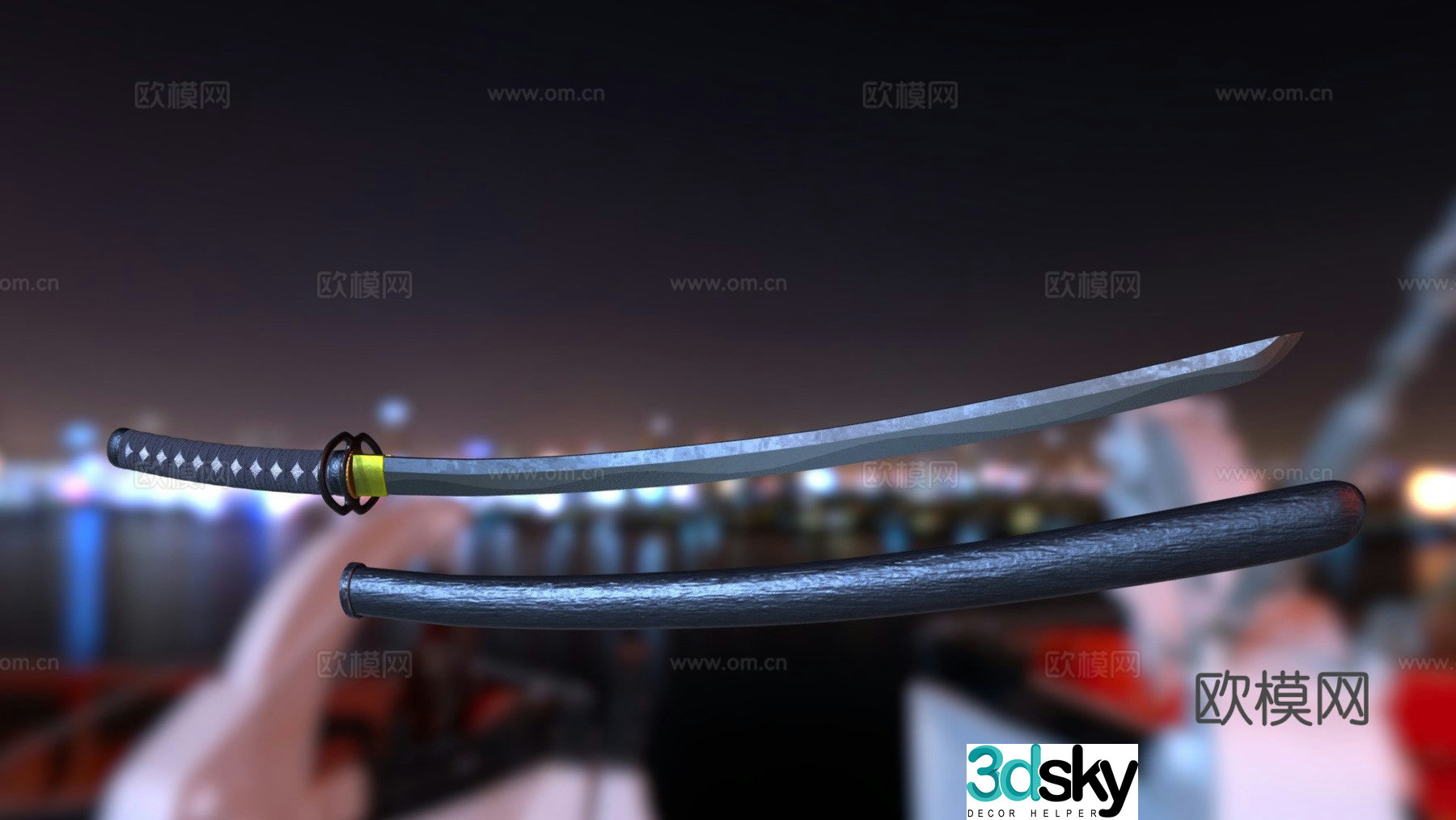 Katana 3d model