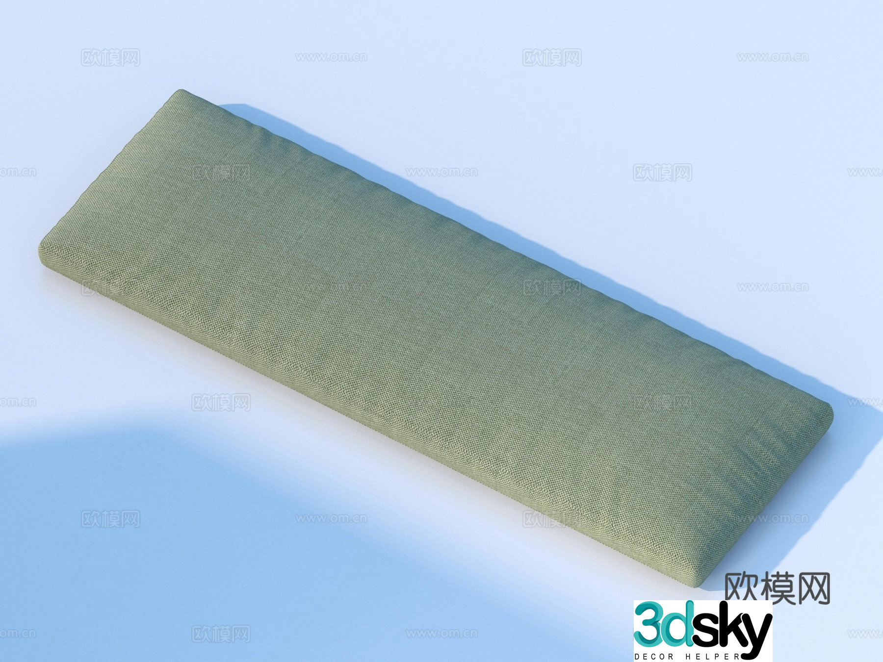 Cushion Cotton Pad Cloth Pad 3D Model