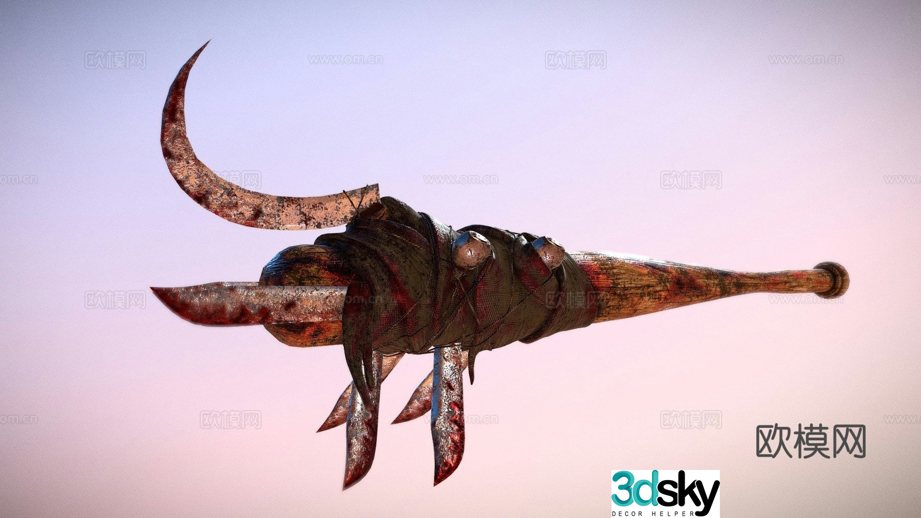 survival weapon-=dick=3d model