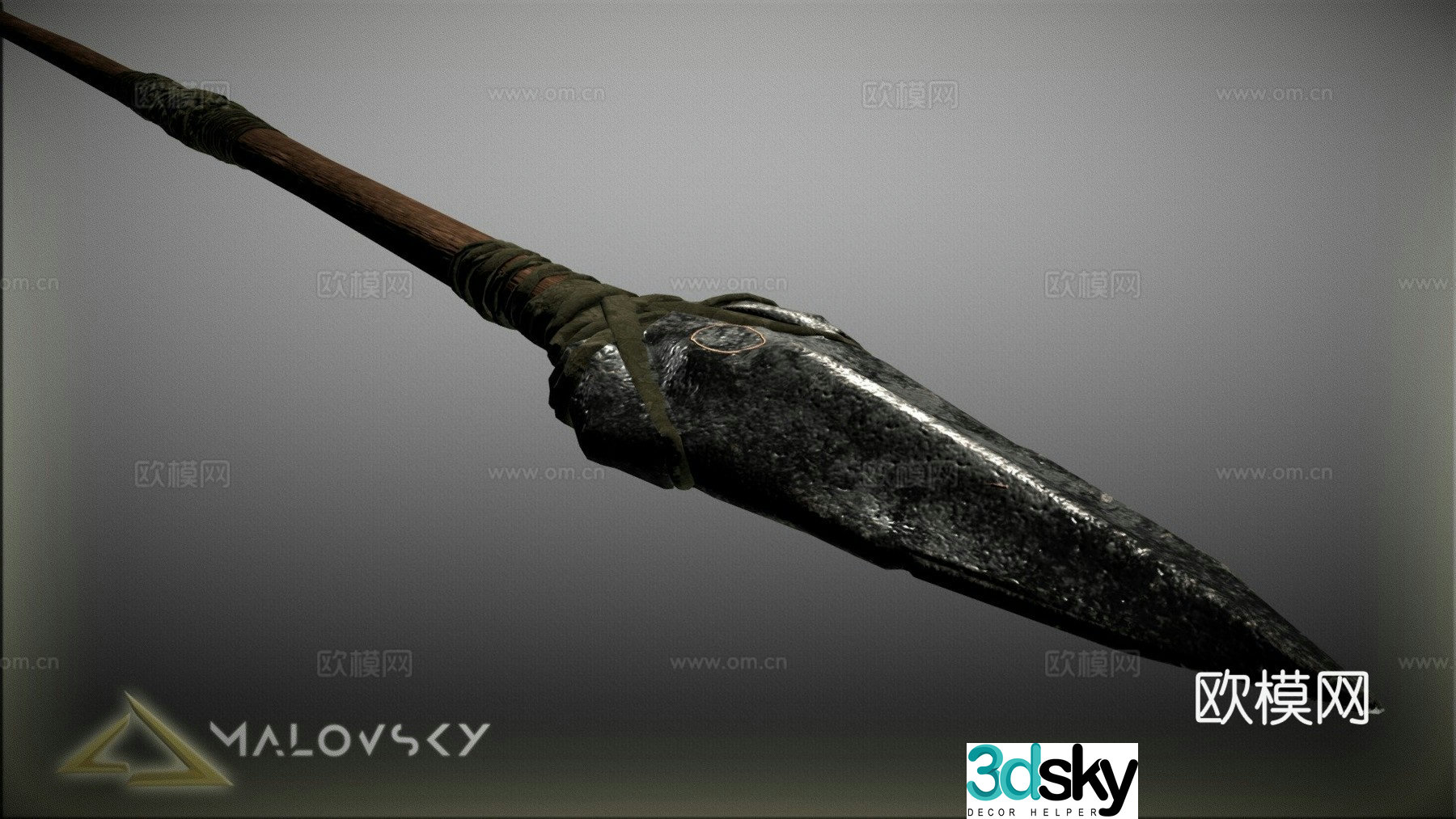 Spear 3d model