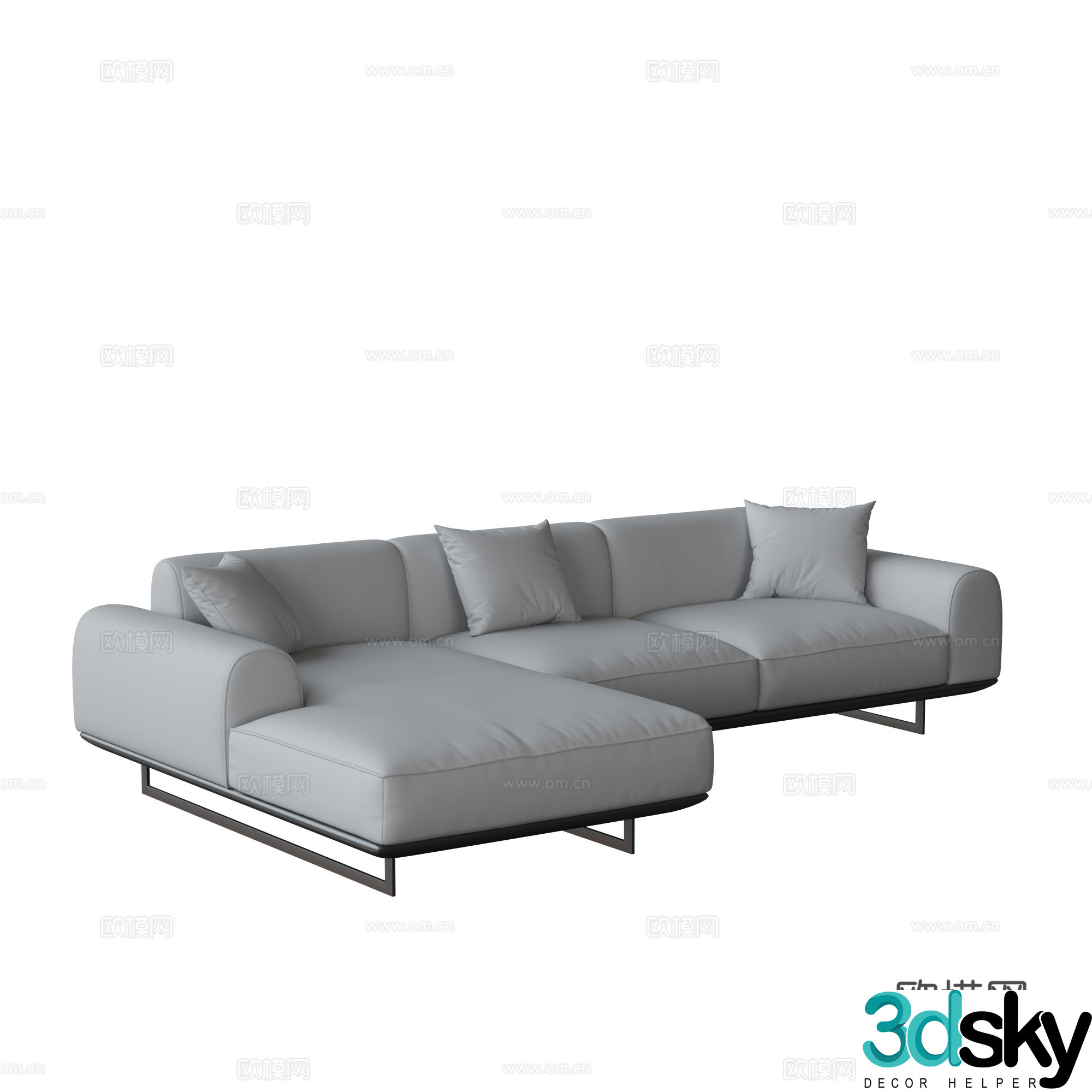 Modern sofa 3d model