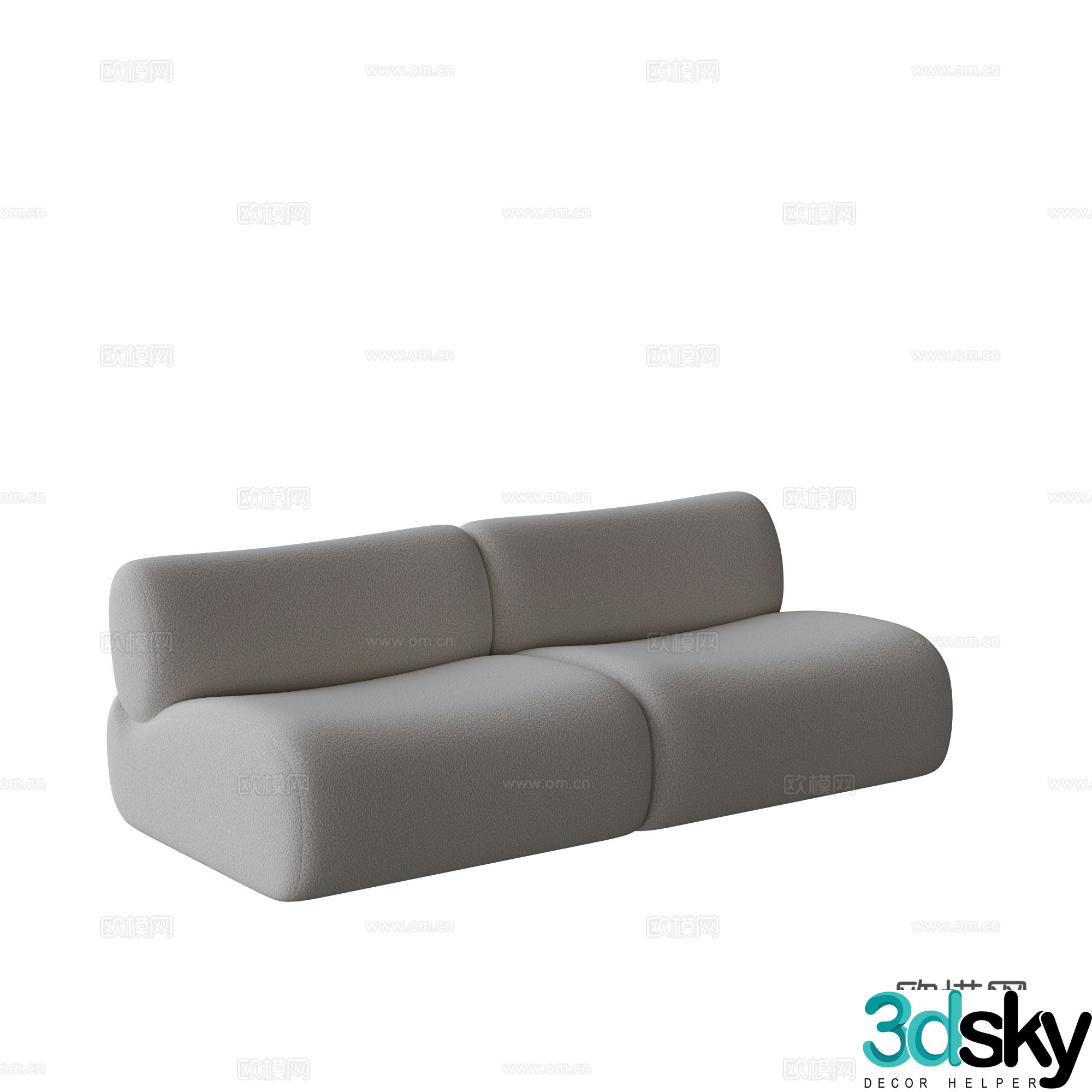 Modern sofa 3d model