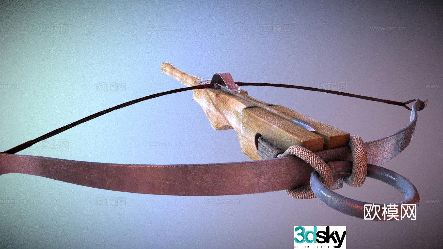 crossbow 3d model