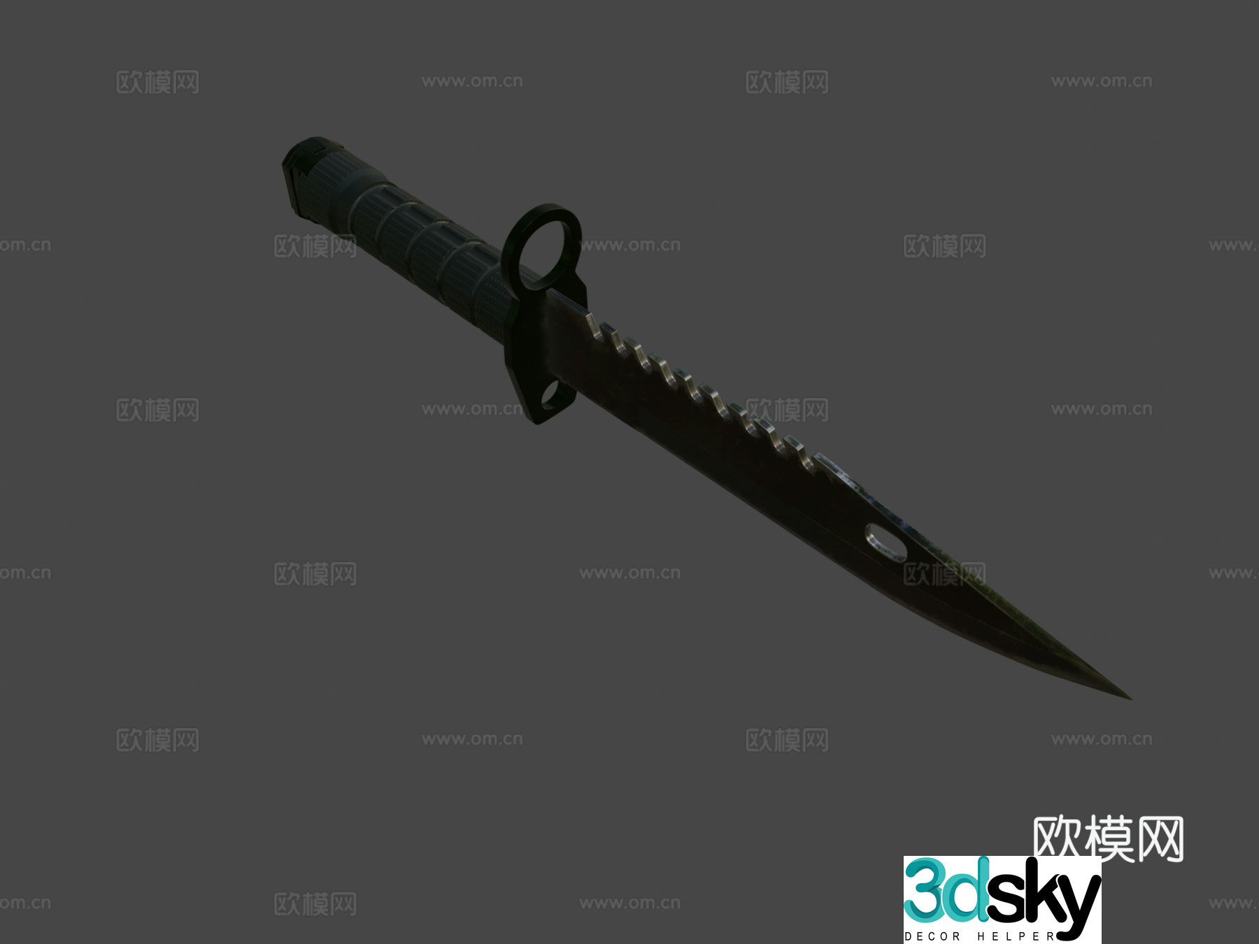 ☆bayonet-☆3d model