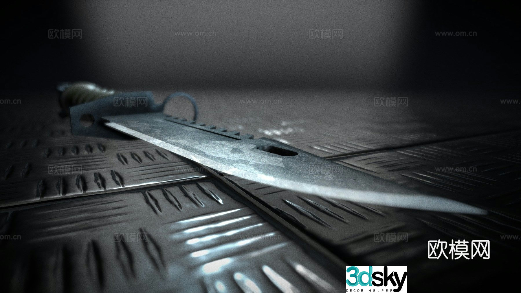 M9 bayonet 3d model
