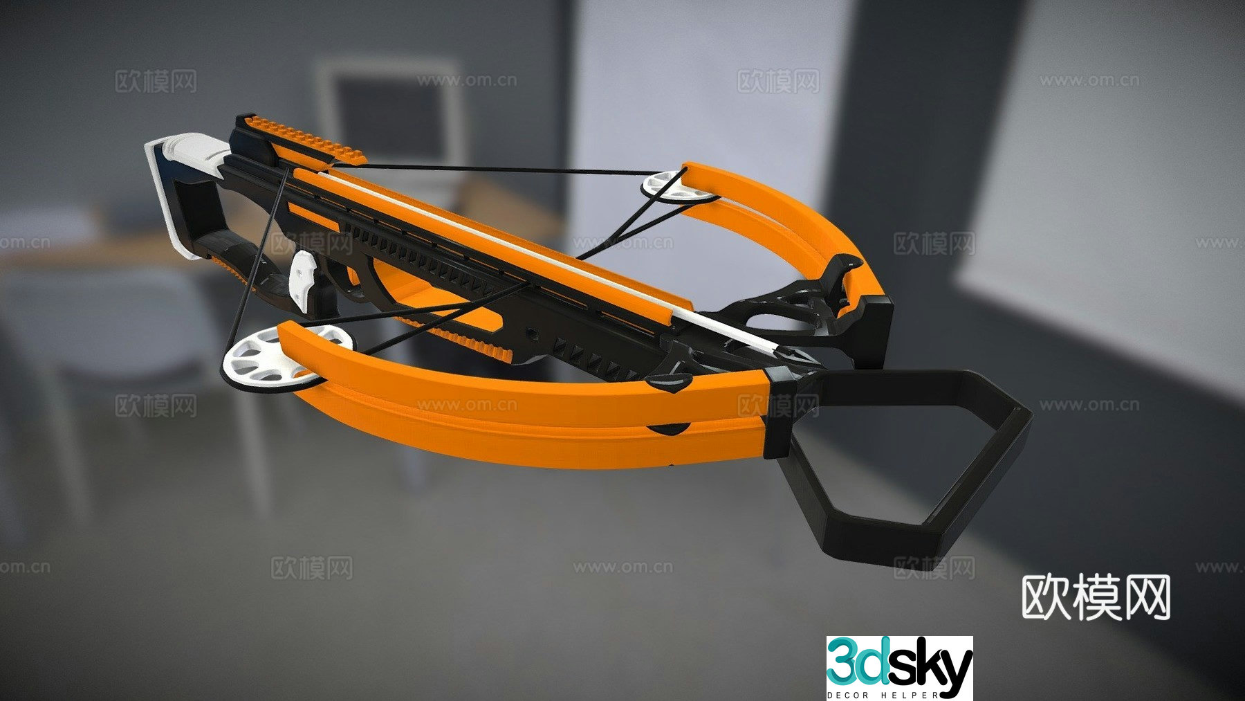 crossbow 3d model