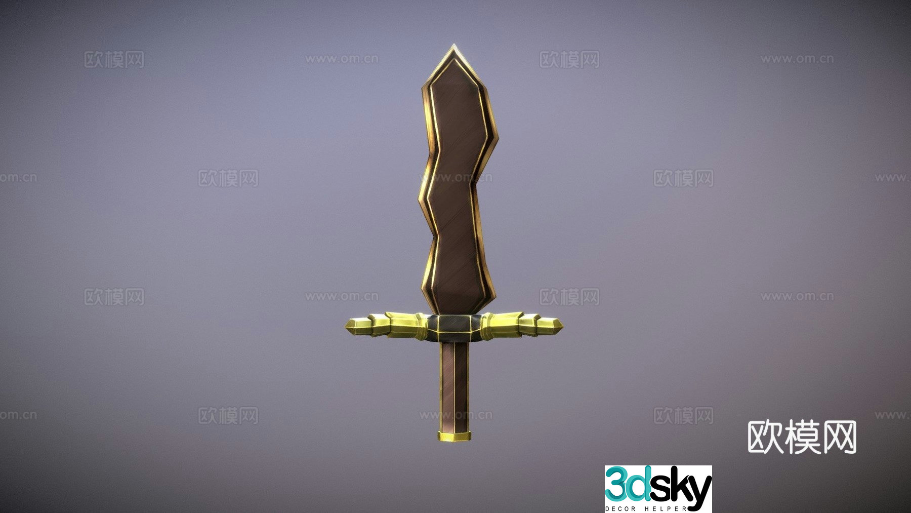 sword 2 3d model