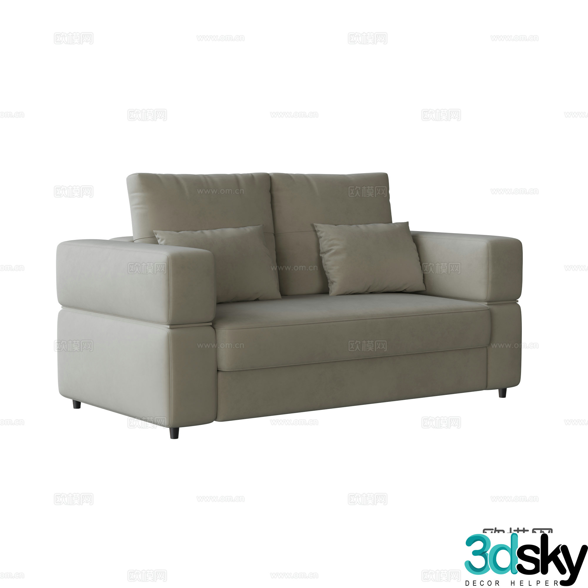 Modern sofa 3d model