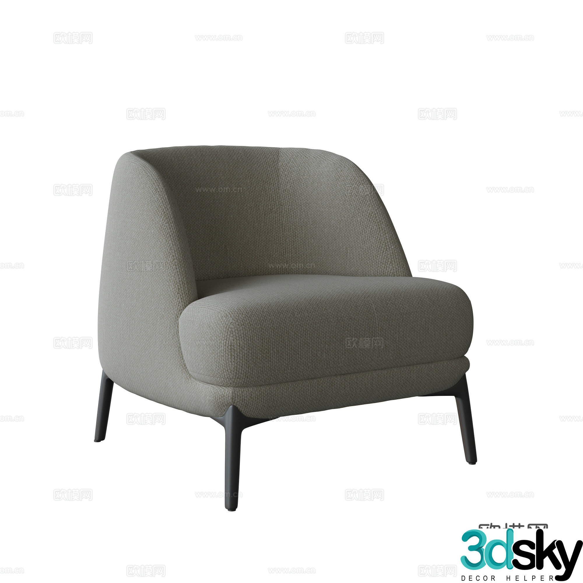 Modern sofa 3d model