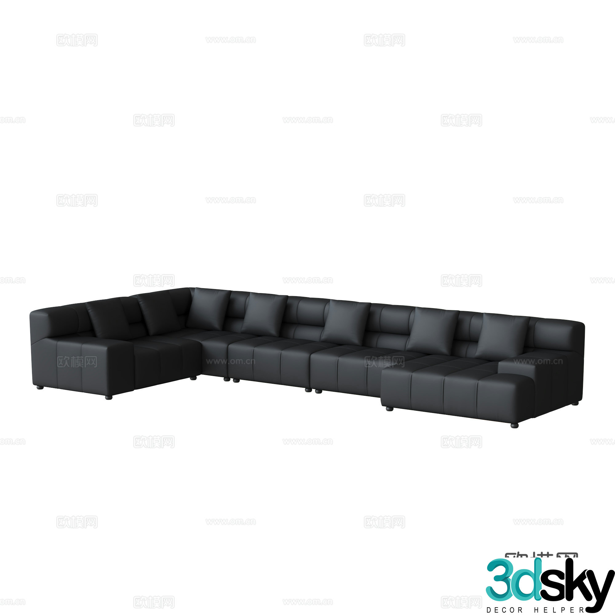 Modern sofa 3d model